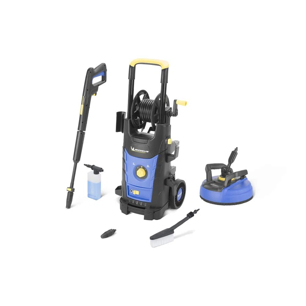 Michelin Idropulitrice ad Alta Pressione MPX25EHDSP con Double Speed System (2500 W, 170 bar, 500 l/h)