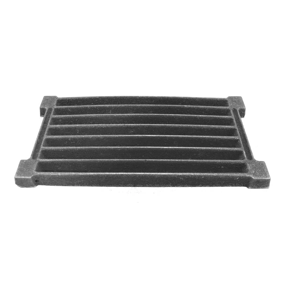 SEZAM Griglia in Ghisa 40 x 20 cm per Forno e Cenere - Adatta per Camino e Stufa - Diversi Diametri