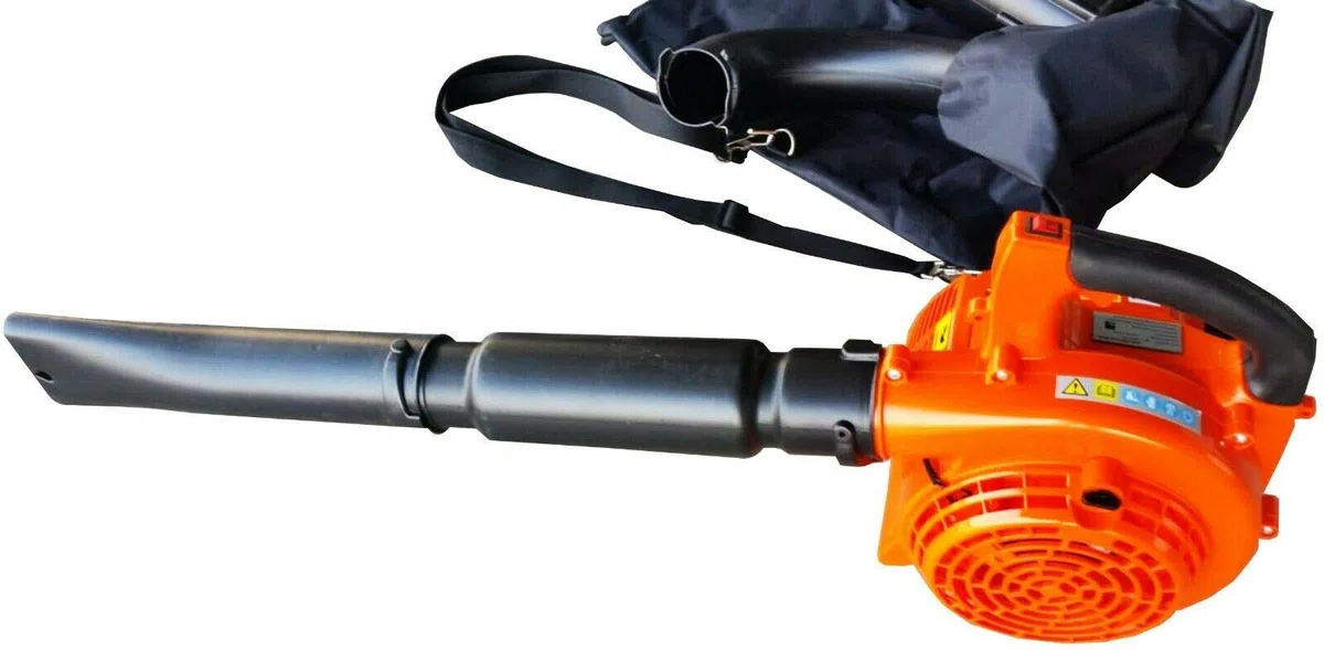 Soffiatore Aspiratore Aspirafoglie Trituratore a scoppio 25,4 cc