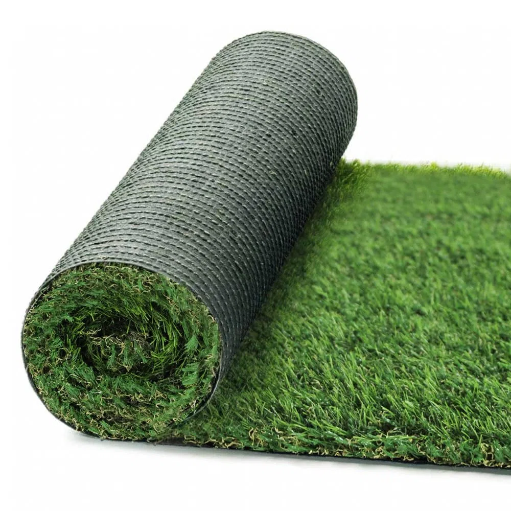 OLIVO.Shop - LUXURY GRASS GREEN Erba sintetica per giardini e terrazze, Prato sintetico 30 mm drenante, Manto erboso a rotoli artificiale, varie misure - 1Mt x 2 Metri Lineari