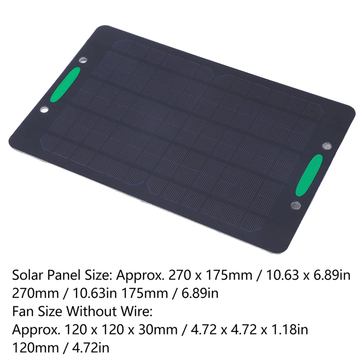 Ventilatore a Pannello Solare, Doppio Ventilatore di Scarico Ventilazione Dell'Aria Dissipazione Del Calore Ventola di Scarico Solare da 10 W per Pollai, Serre, Capannoni, Case