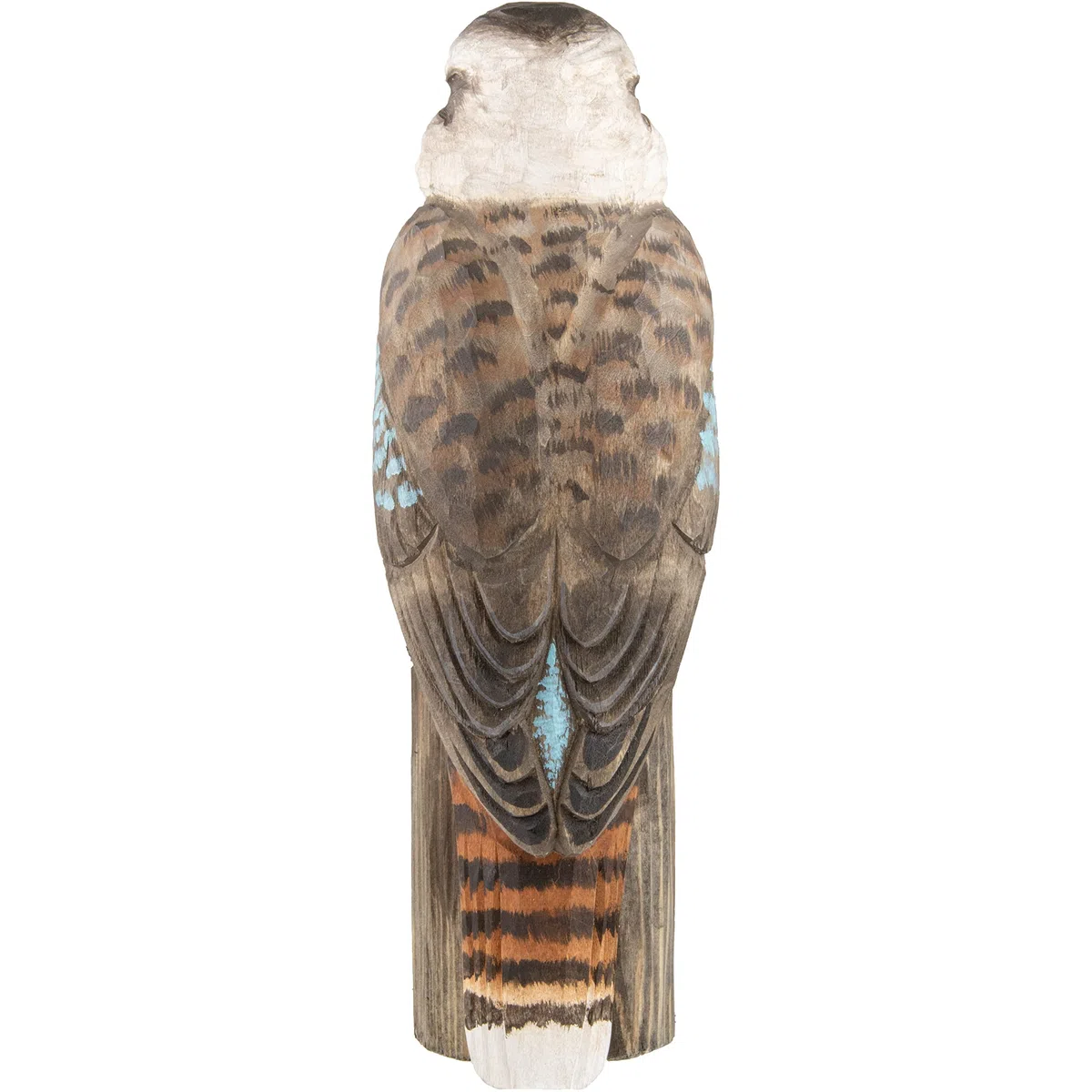 Wildlife Garden – Uccello decorativo in legno di tiglio, uccellino – legge 22 – 12 x 7 x 22,5 cm