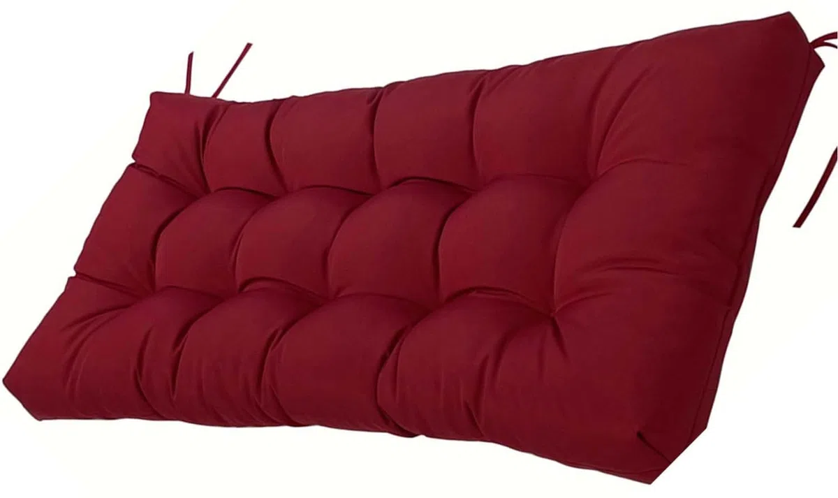 Cuscini Per Mobili da Giardino, Cuscini per Panca 130x50cm, Cuscino Antiscivolo Per Sedia A Dondolo Cuscini per Panca da Esterno/Interno Lavabile(H)