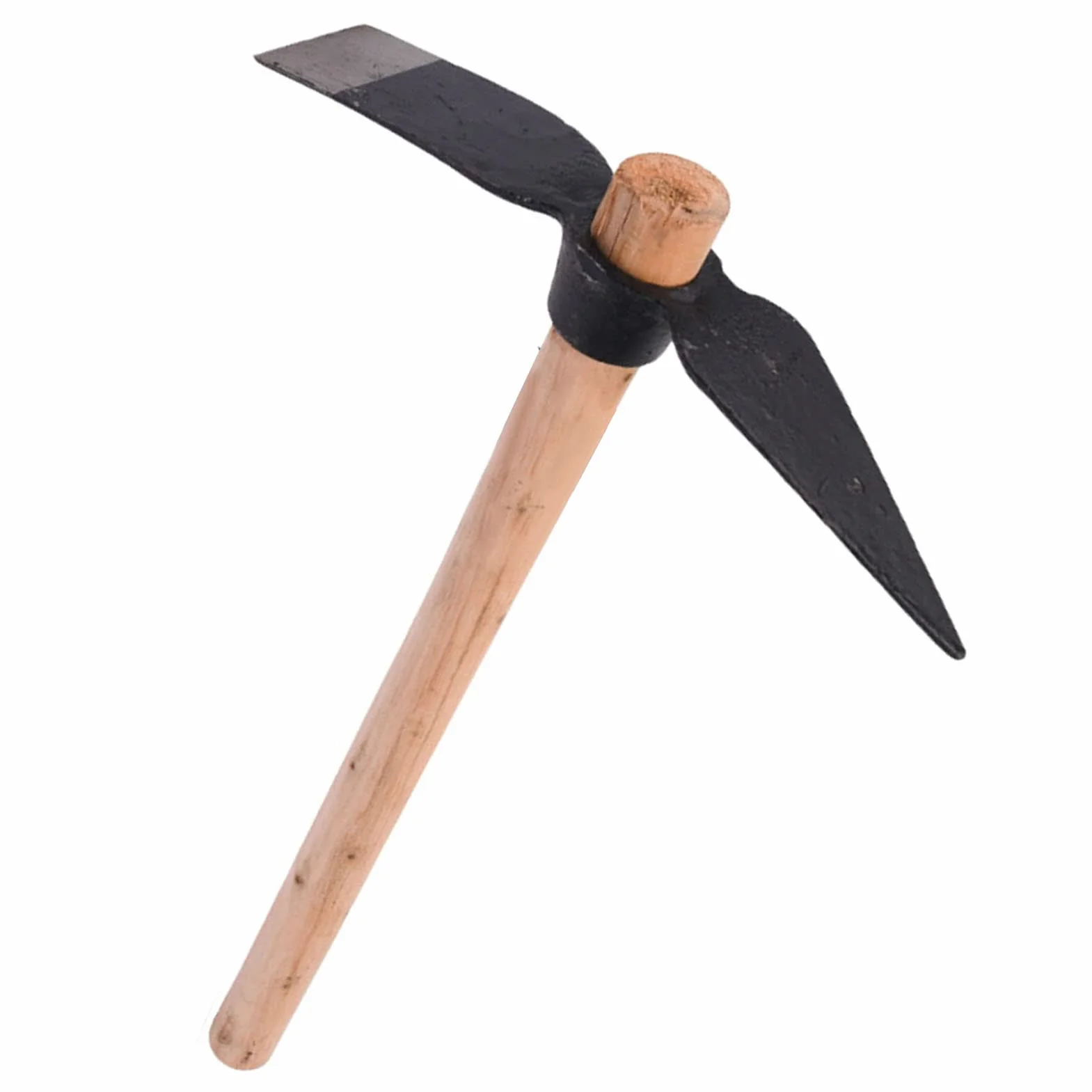 TOPINCN Pick Mattock Hoe Garden Pick Heavy Duty Piccozza Attrezzo Manuale Forgiato Diserbo Piccone da Giardino per Giardinaggio Allentamento del Terreno Campeggio