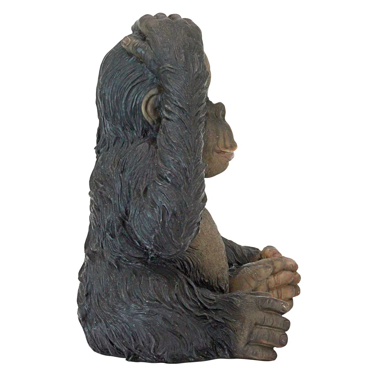 Design Toscano Curly Statua Scimmia, Multicolore
