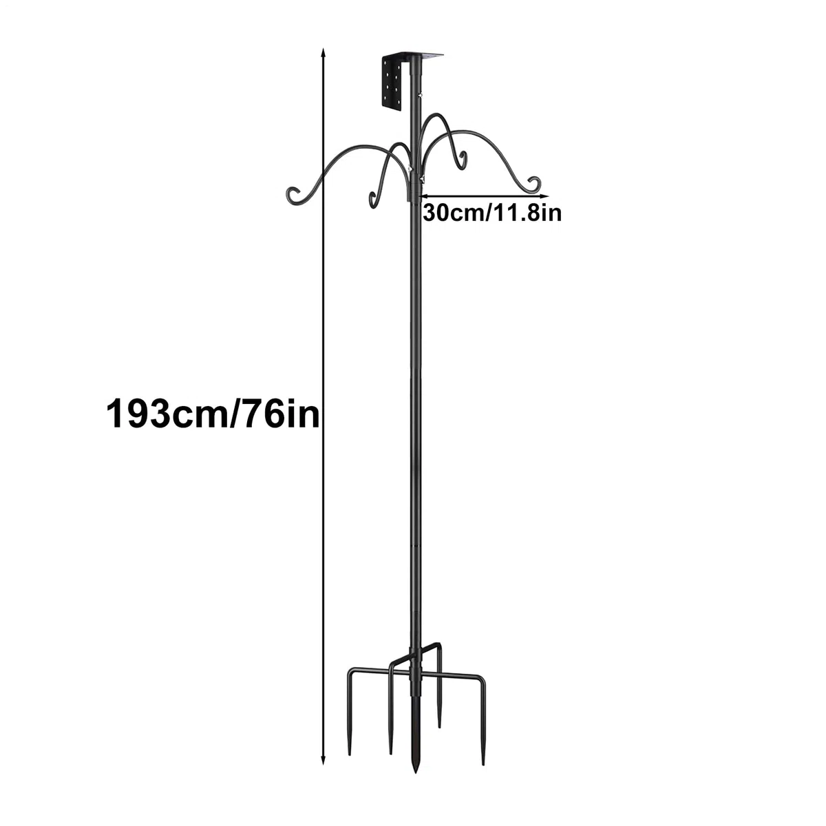 per casetta per uccelli, kit di supporto per casetta per uccelli, altezza regolabile, kit di montaggio per colibrì, staffe per nidificazione di scoiattoli esterni per piante da giardino e fiori