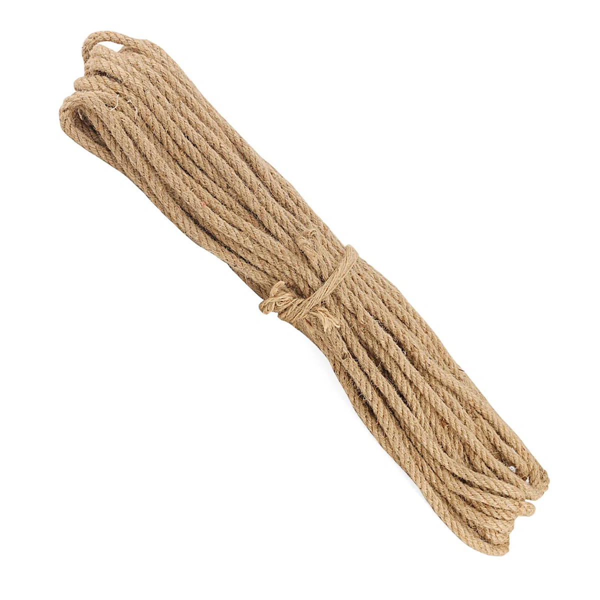 JOIKIT Corda di iuta naturale da 10 mm, corda di canapa da 40 m, spago di juta naturale per giardinaggio, decorazione, impacchettamento