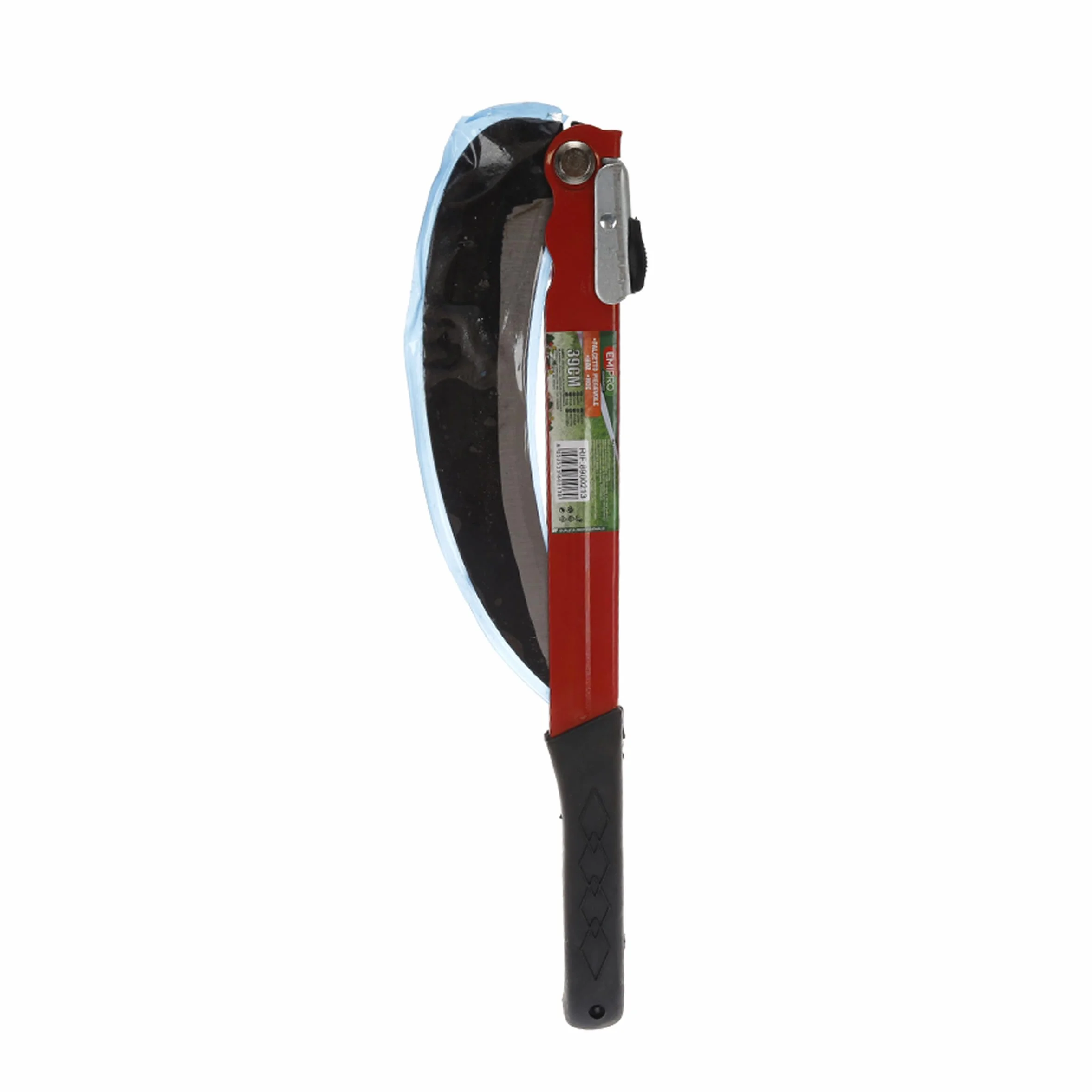 2 PEZZI – A2ZWORLD Falce Pieghevole 39cm, Giardinaggio Multiuso, Falce da Erba per Diserbo, Falce di Sicurezza Portatile per Escursionismo di Emergenza, Attrezzi Falce, Lama 21cm