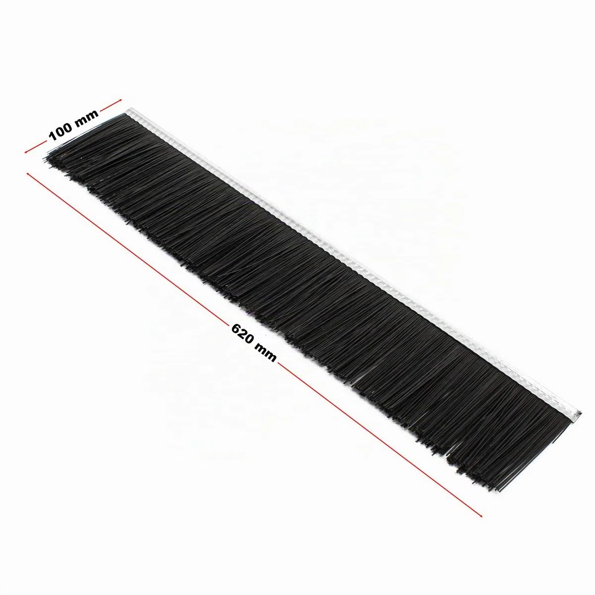 Wiltec Spazzole di ricambio 62 cm per spazzatrice da prato da 120 cm 4 pezzi Trattorino tosaerba