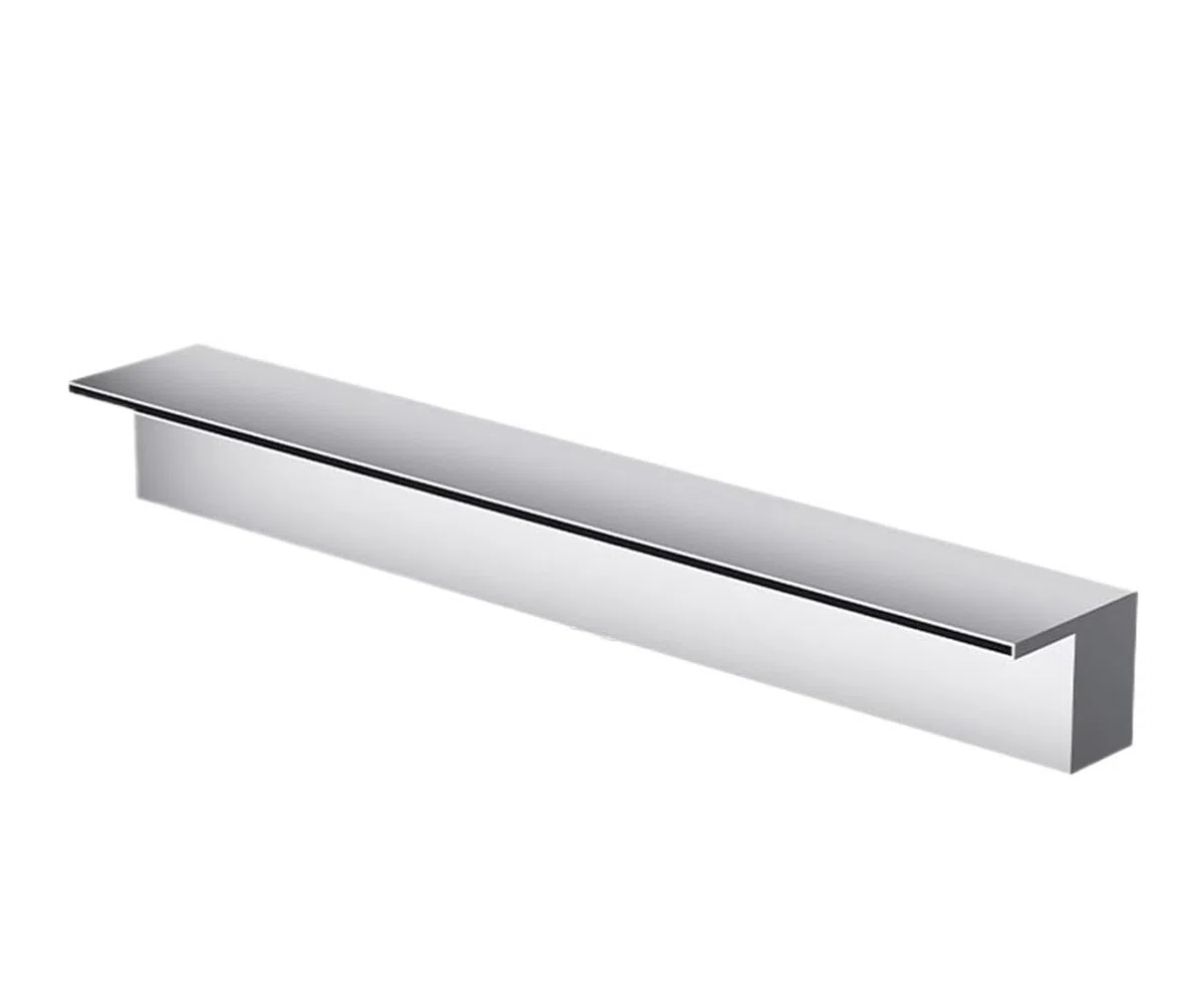Fontana a cascata antiruggine 304 per giardino, stagno e patio, 105 cm, con tubo morbido e connettore, per decorazioni esterne