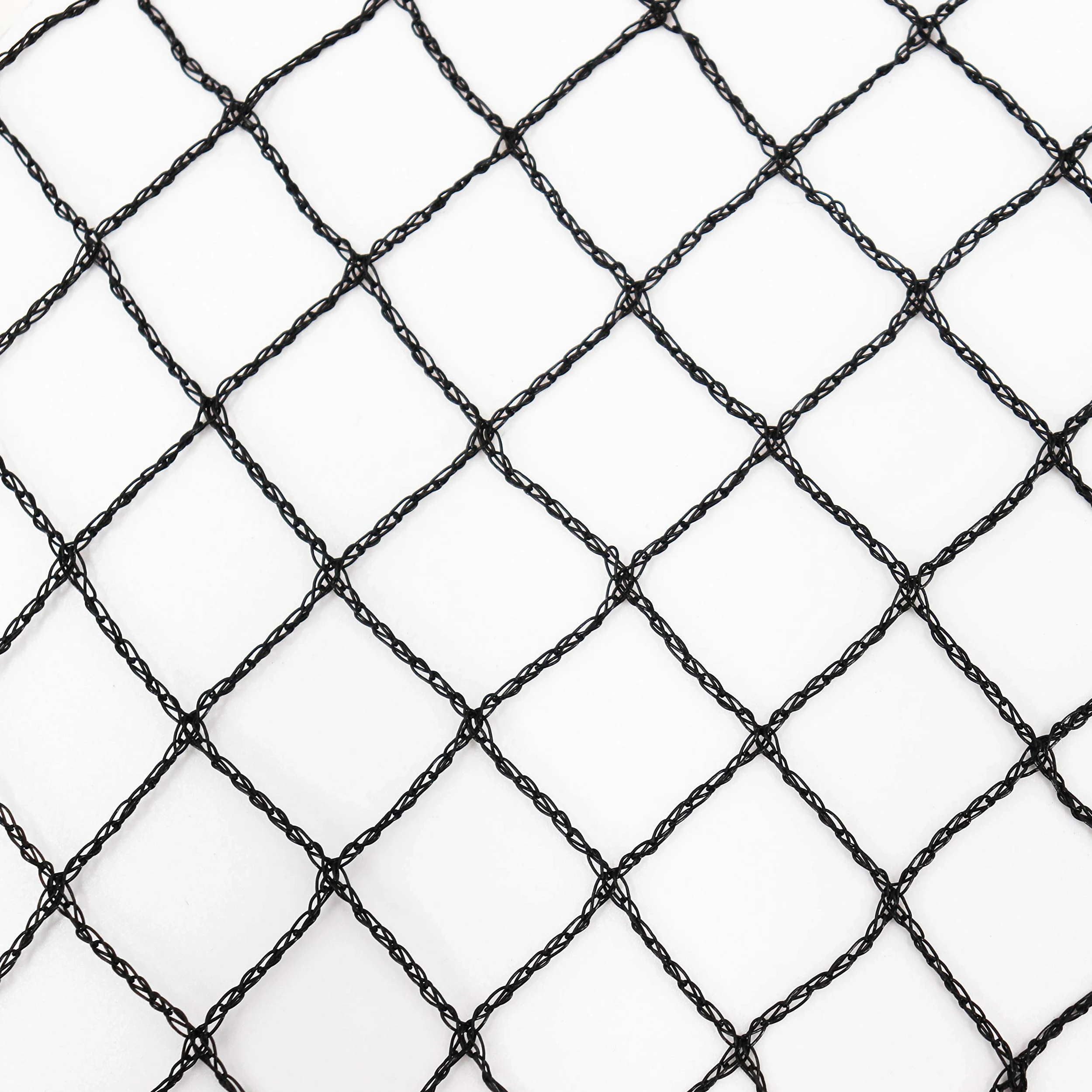 Aquagart®, rete per laghetto, 6 m x 4 m, protezione dagli uccelli, larghezza maglie: 20 x 20 mm, colore nero, rete per alberi da frutto, rete stabile, in siloncello, rete per laghetti e laghetti
