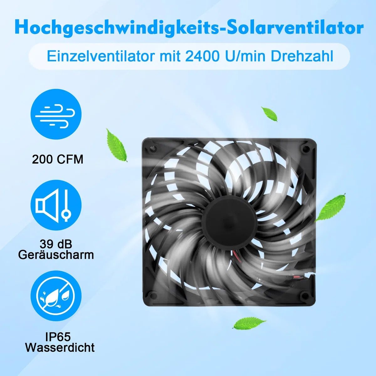 12W Ventilatore a energia solare, ventilatore solare con doppio ventilatore DC per scarico finestra, casette da giardino, piccoli pollai, serre, casette per animali