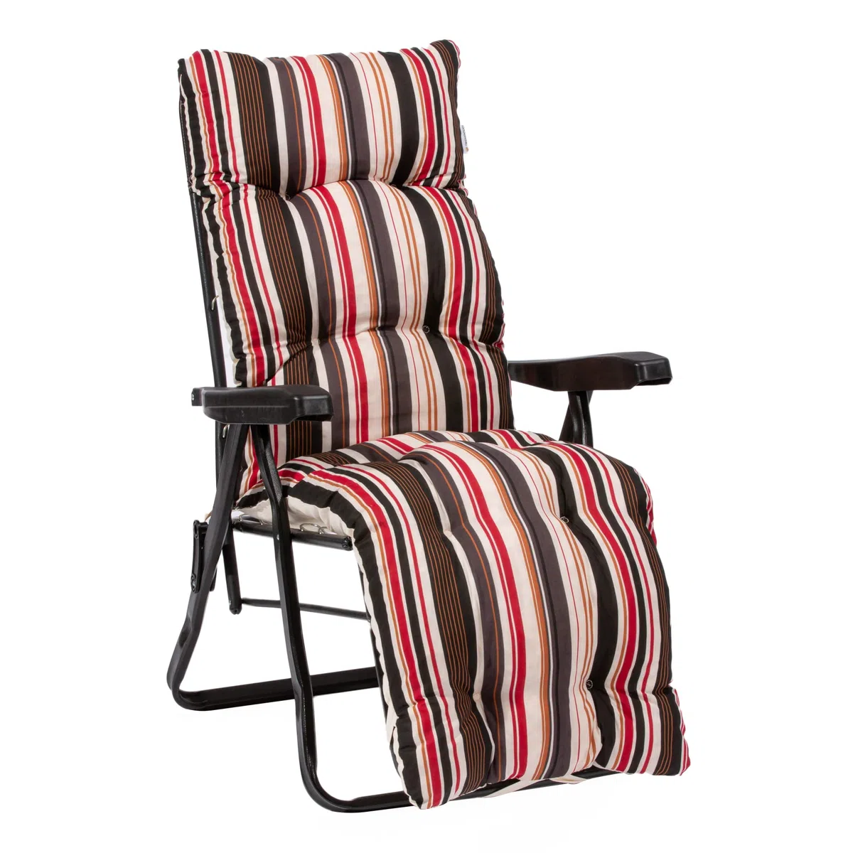TECNOWEB Cuscino Imbottito per Sdraio con poggiapiedi (160x48cmx10cm) - 100% Made in Italy - Ricambio Cuscino Ideale per Sdraio da Giardino - Disponibili Diversi Colori