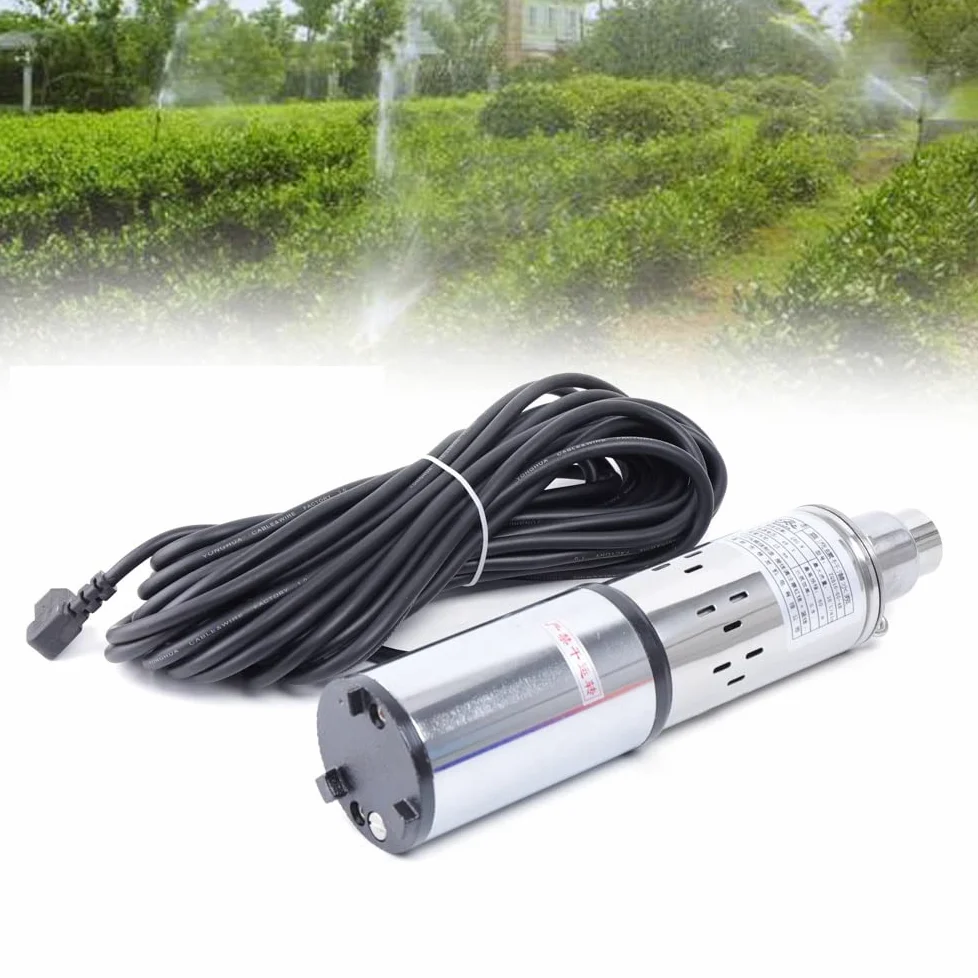 Pompa a energia solare per fontane, pompa a immersione, DC 280 W, 48 V, per acqua domestica, irrigazione giardino, laghetti
