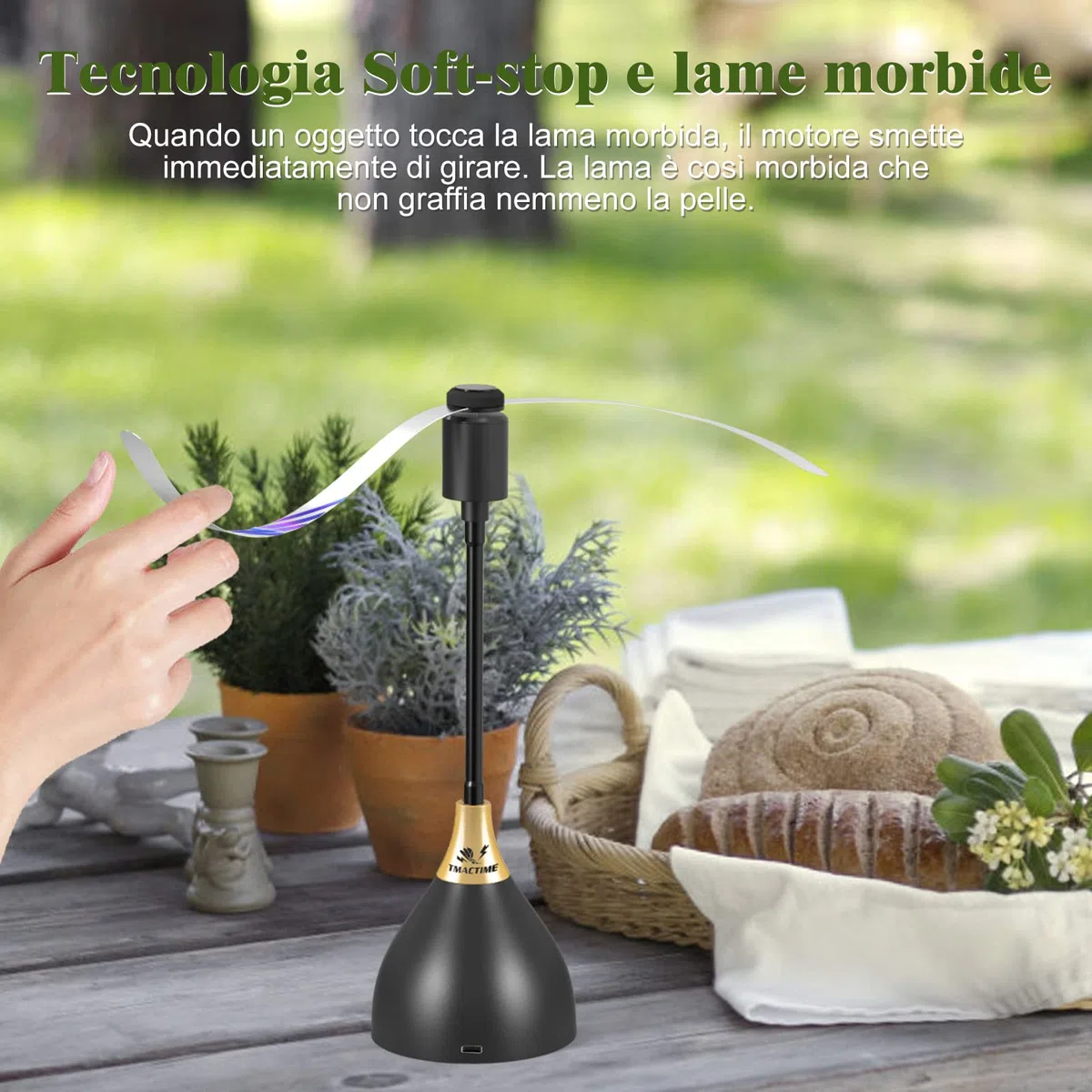 Repellente per Mosche, 3 x Repellente Zanzare Ventilatore Portatile Conveniente da Piegare e Appendere con Interruttore USB C Ventola Anti Insetti | All'aperto, Picnic (Nero)