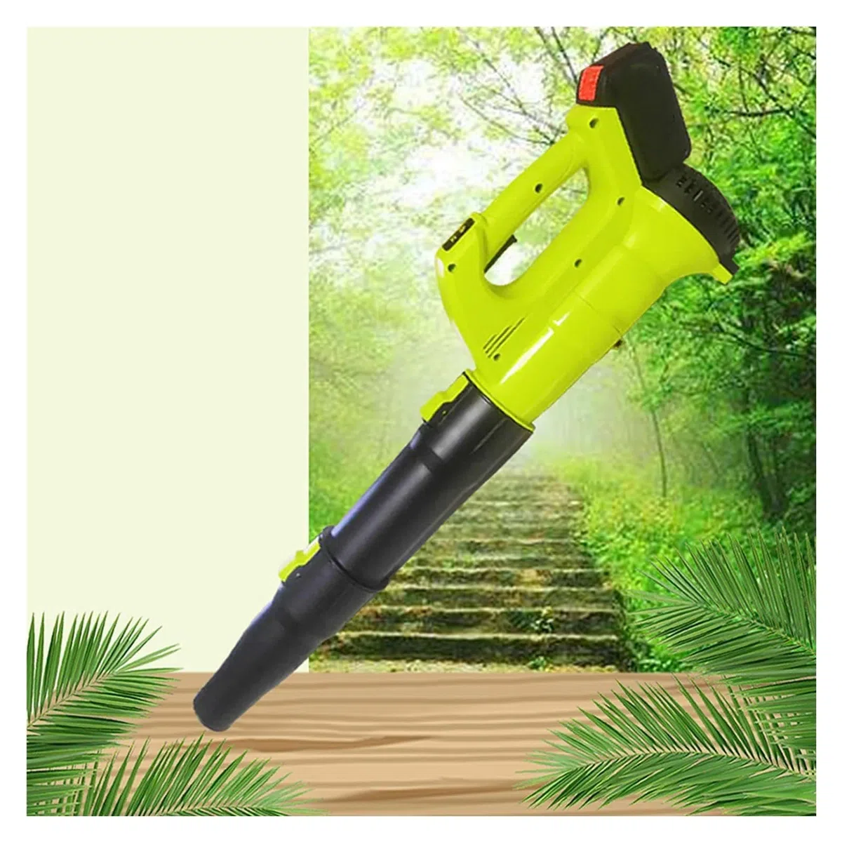 Soffiatore per foglie, Soffiatore a batteria, assiale, for foglie, neve, industriale, ricaricabile al litio, ad alta potenza, for forniture da giardino