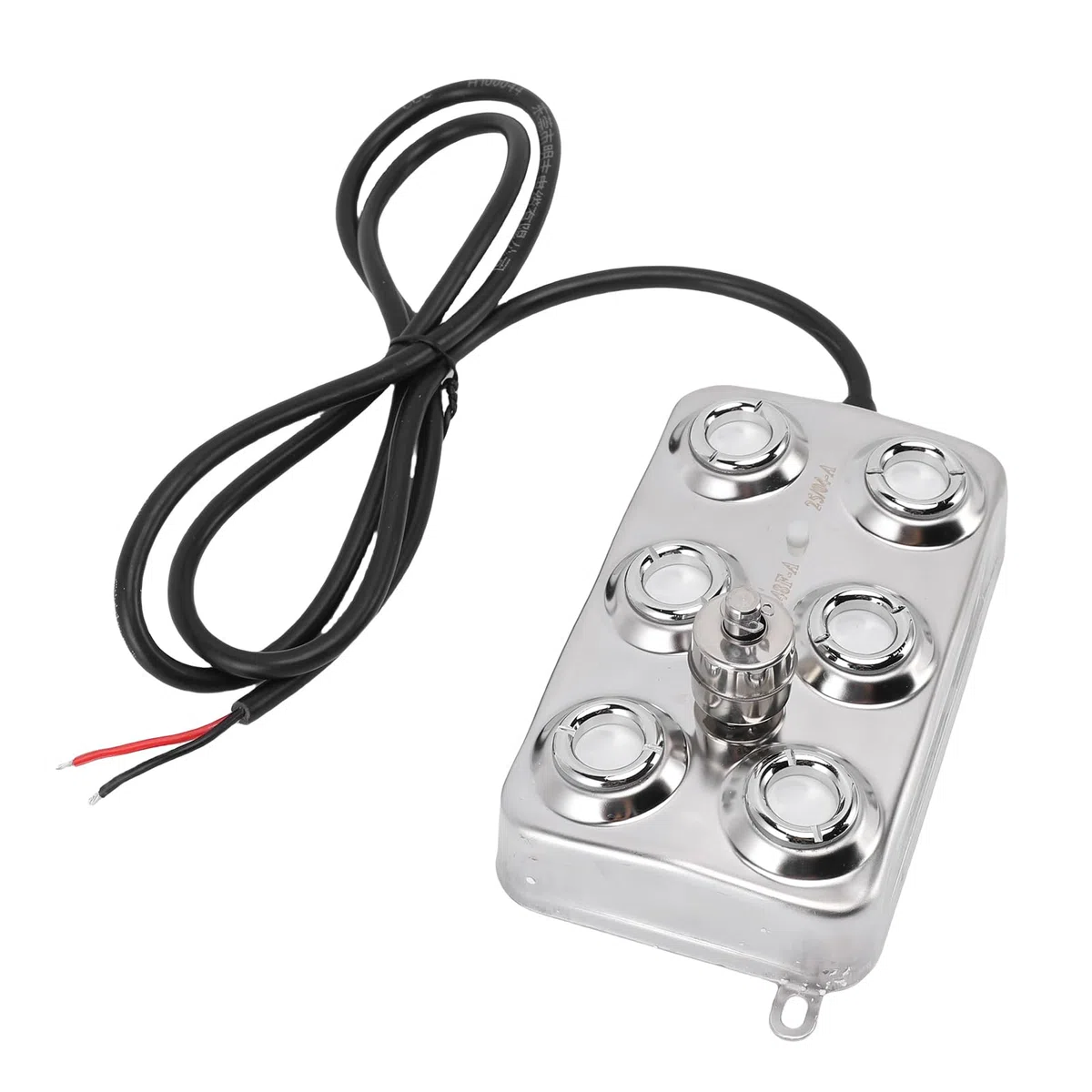 Design Stabile di Umidificazione del Nebulizzatore Ad Ultrasuoni a 6 Teste per Prato da Giardino con Stagno 5L / H 250W IP67 a Prova di Acqua
