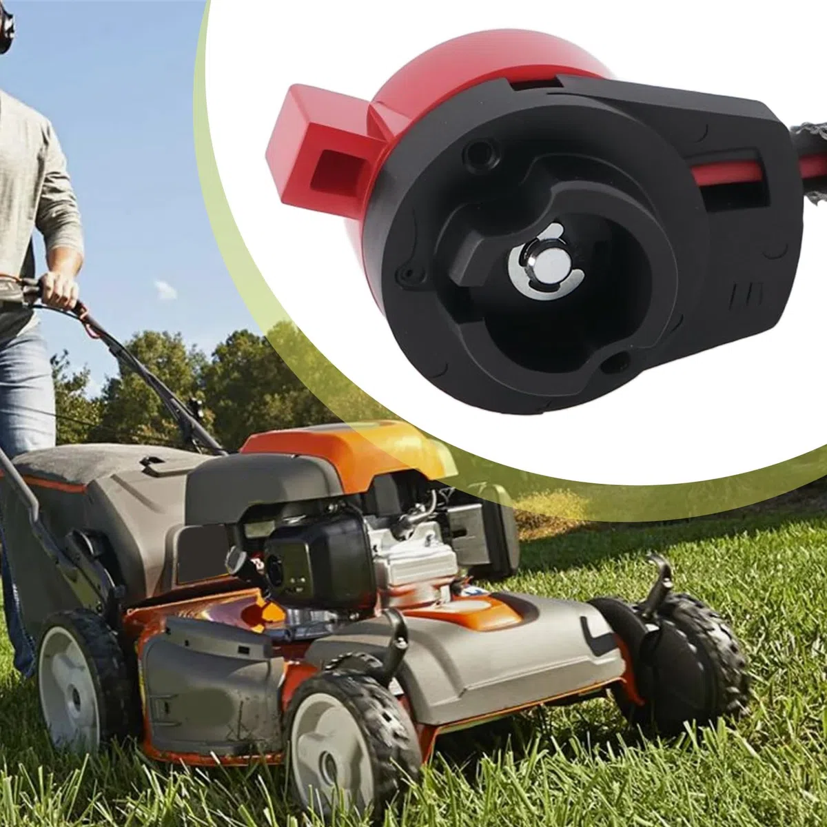 2 interruttori di arresto motore per tosaerba con Srew 35120-Z5T-0031 compatibile con Honda GX240 GX270 GX340 GX390 GX340UT2