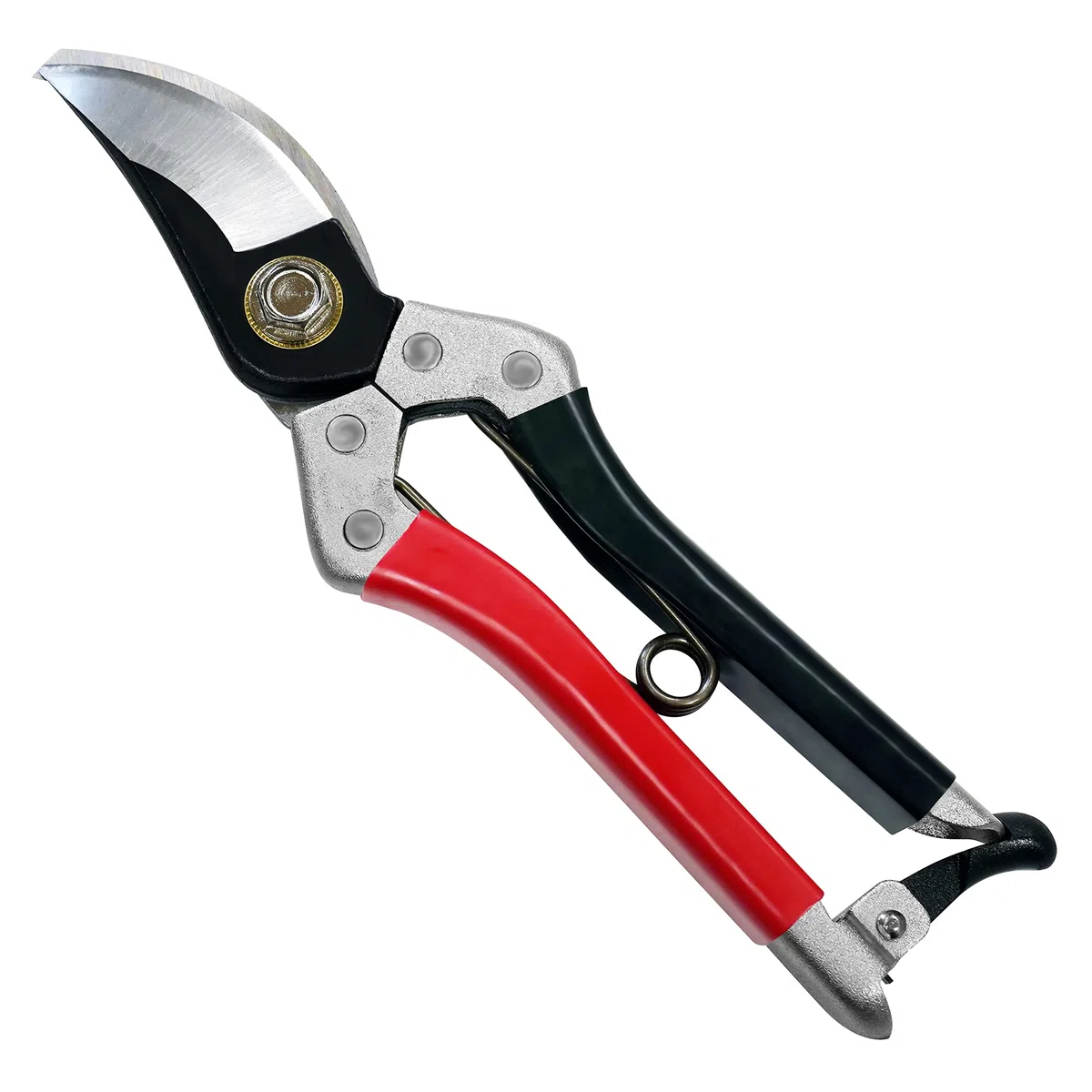 Kimura Garden Scissor Trimmer 8 pollici, [Fatto In Giappone], lama affilata in acciaio giapponese Yasugi, manici rivestiti in vinile antiscivolo, cesoie leggere, ergonomiche, bypass