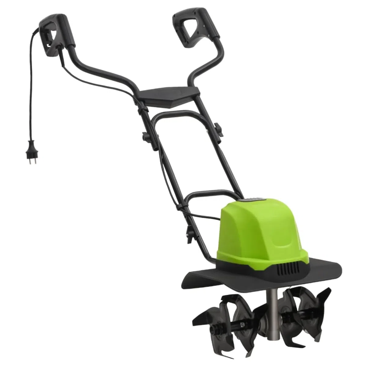 Geecher Fresa da Giardino Elettrica, 800 W 36 cm Larghezza 23,5 cm profondità Lama Acciaio ABS per Manutenzione Orto e Giardino