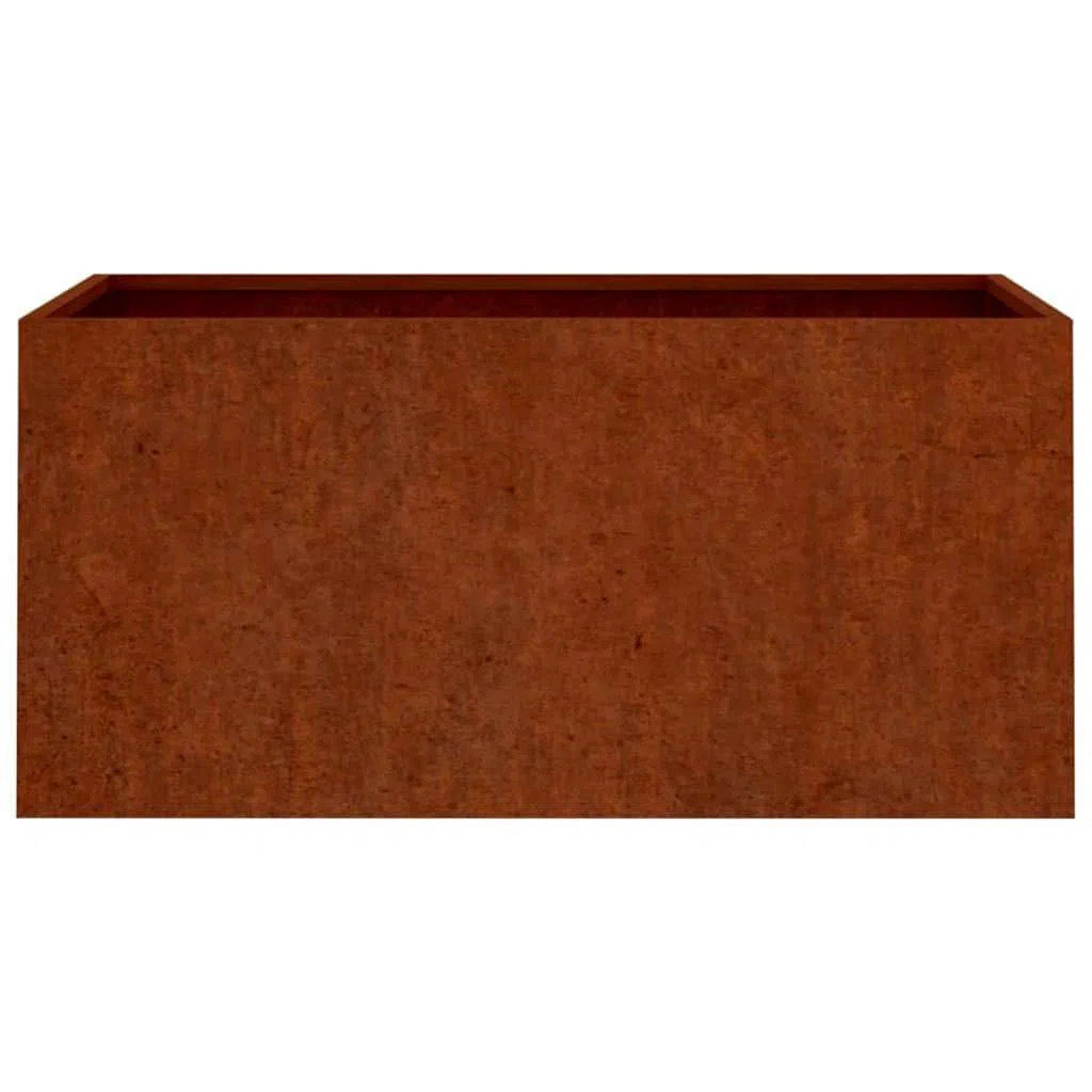 Generico Fioriera 62x30x29 cm Acciaio Corten,Prato e giardino,Giardinaggio,Vasi e fioriere-821556