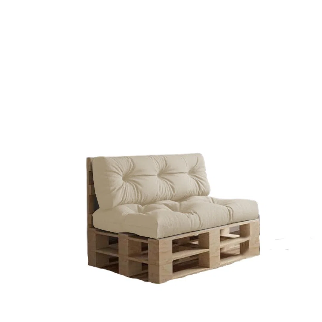 Oslo cuscini per mobili in pallet impermeabili, trapuntati, imbottiti, per divani in pallet