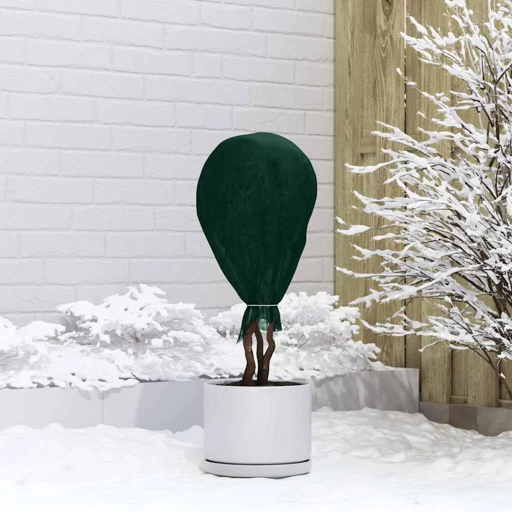 Protezione invernale per piante, verde, 20 x 1,6 m, tessuto non tessuto, accessorio per la cura del giardino, strumento per piante, prato, serra, aiuola rialzata, balcone, terrazza, protezione