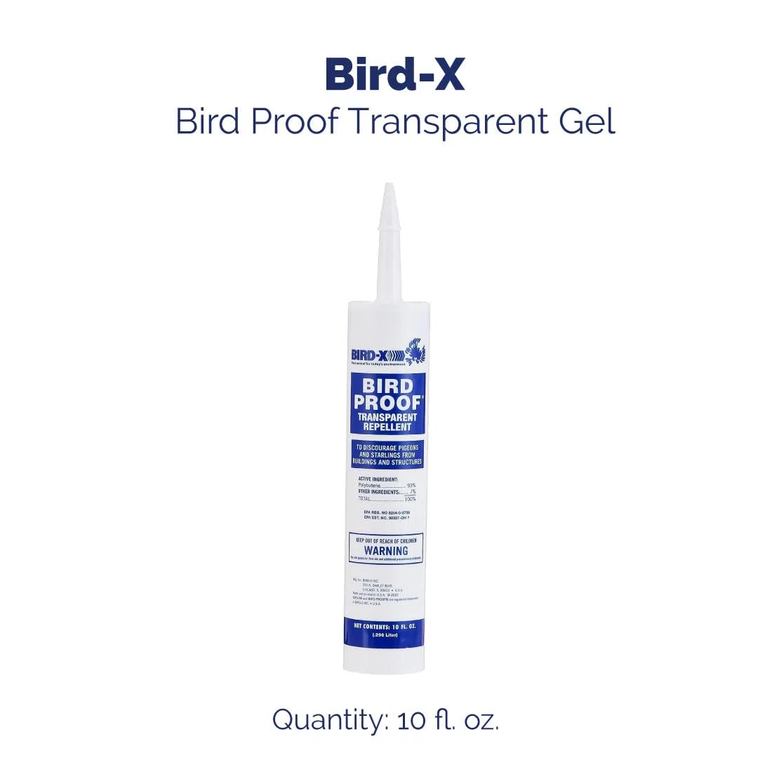Bird-X 54-1 Proof Bird Repellent gel-10 oz