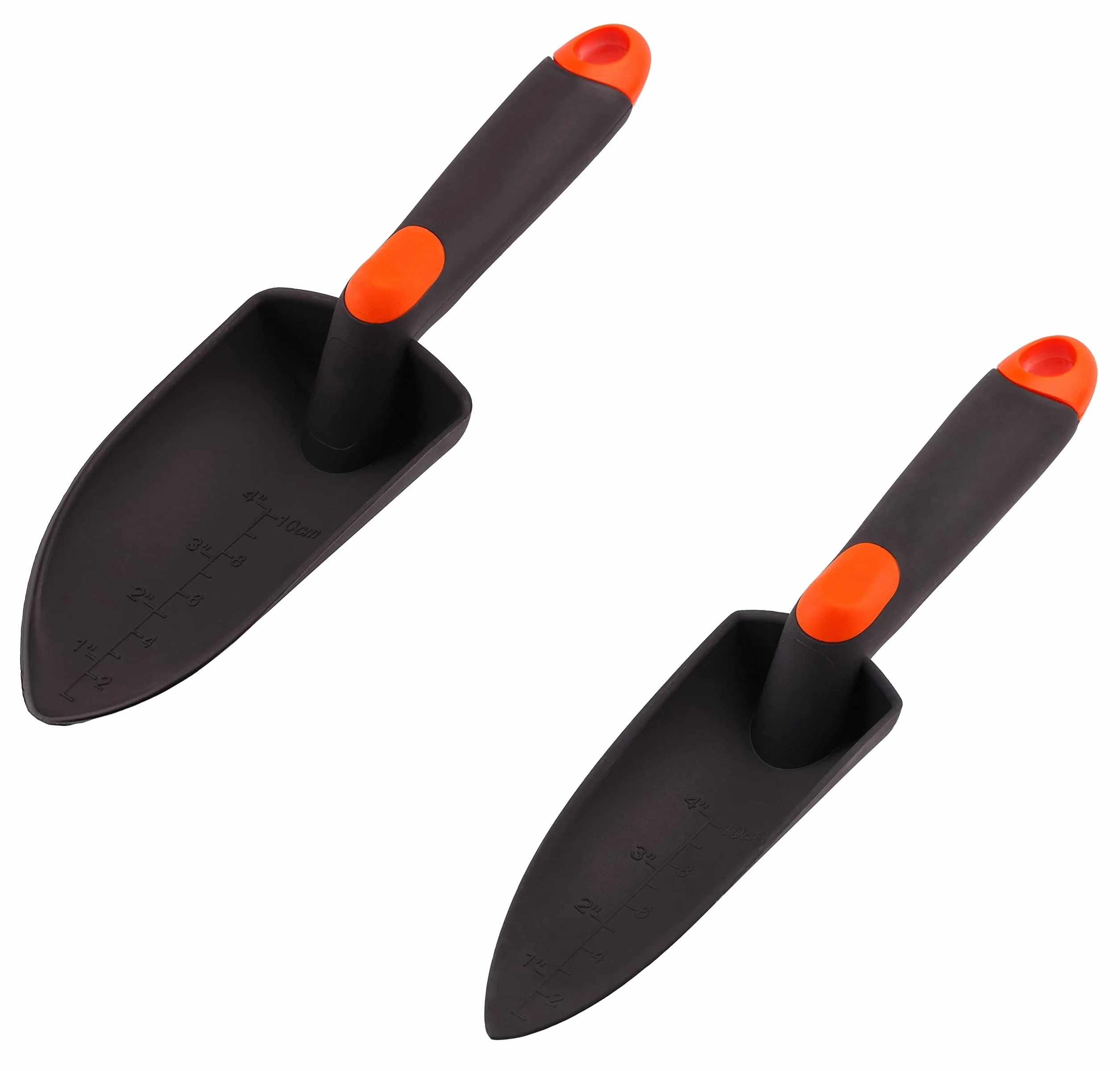 MIVOS Set di Attrezzi da Giardino per la Cura del Giardino - Artiglio - Doppia Zappa - Cazzuola per Fiori - Mini Forchetta - Attrezzi da Giardino in Plastica Rinforzata con Fibra di Vetro