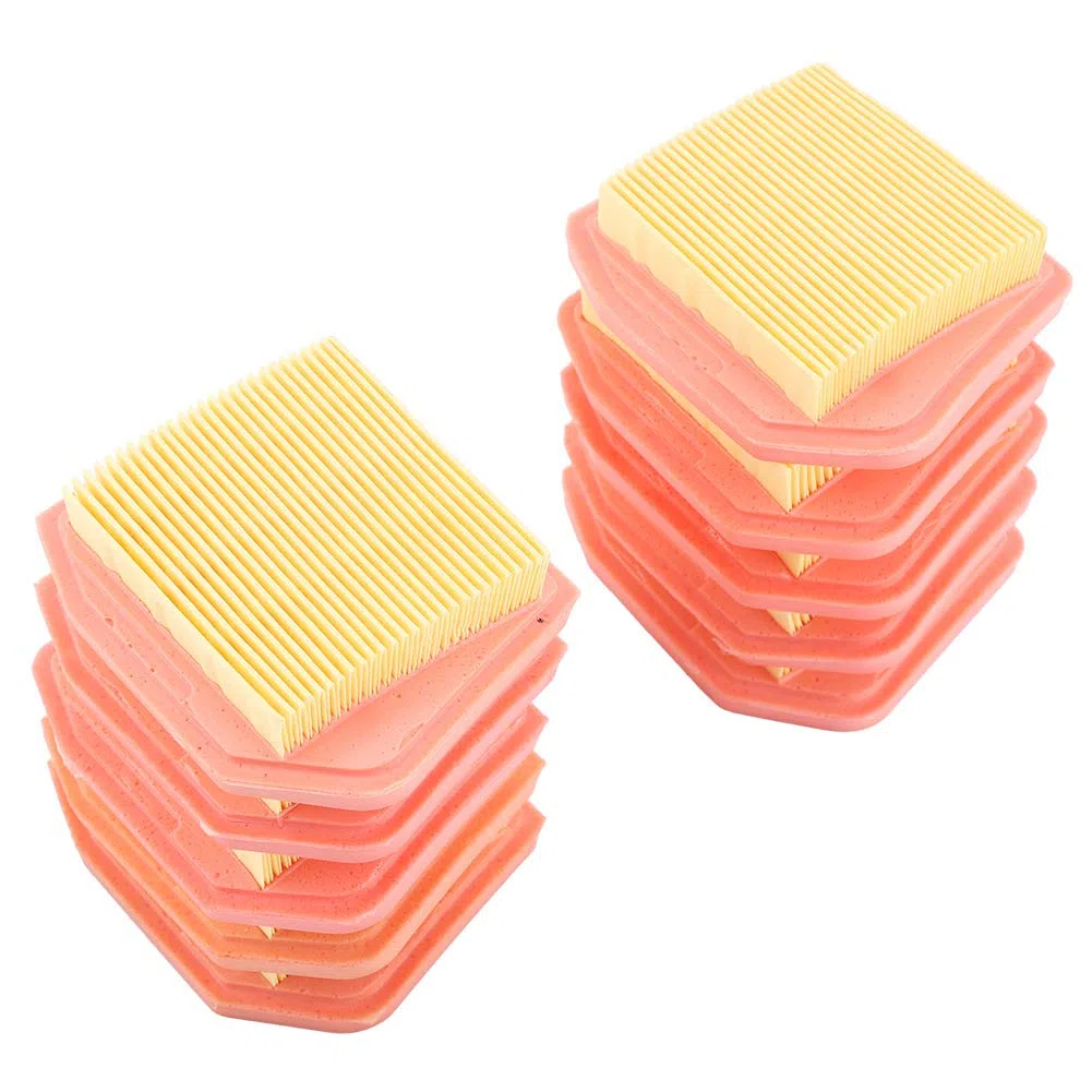 Filtro Aria, 10 x detergente per Filtro dell'Aria per Stihl FS410 FS460 FS240 FS260 FS360 Trimmer 8,8 x 7,7 x 2 cm/3,46 x 3,03 x 0,79 Pollici