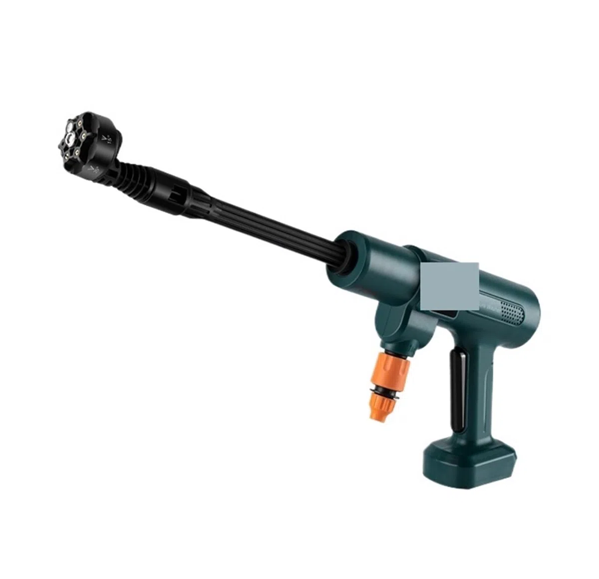 Autonomia Prolungata Pistola ad acqua elettrica alta pressione senza spazzole da 200 bar, strumenti ricaricabili fili for giardino domestico for batteria 18 V(1 Battery)