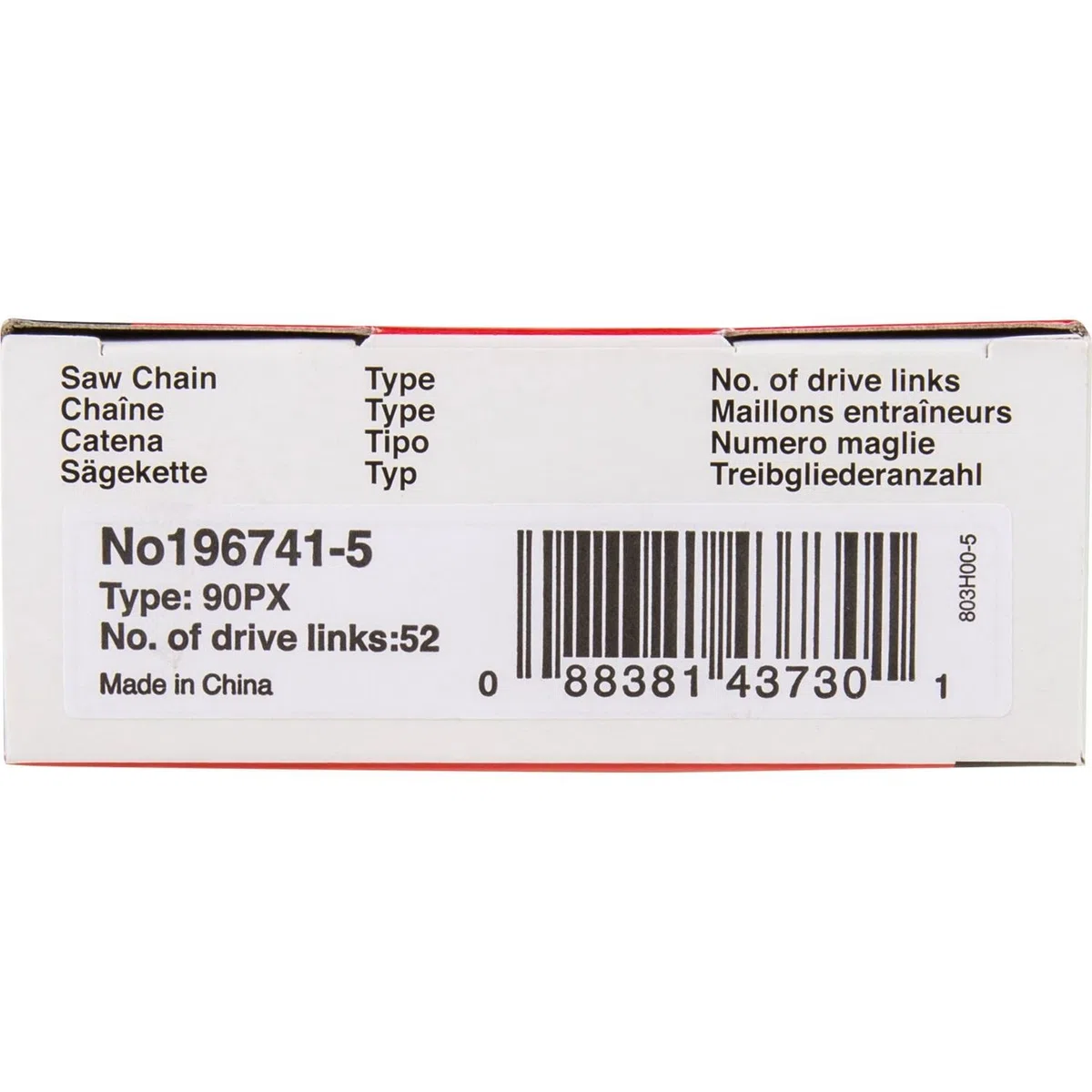 MAKITA 196741-5 - Set Catena per Sega Duc353, Multicolore