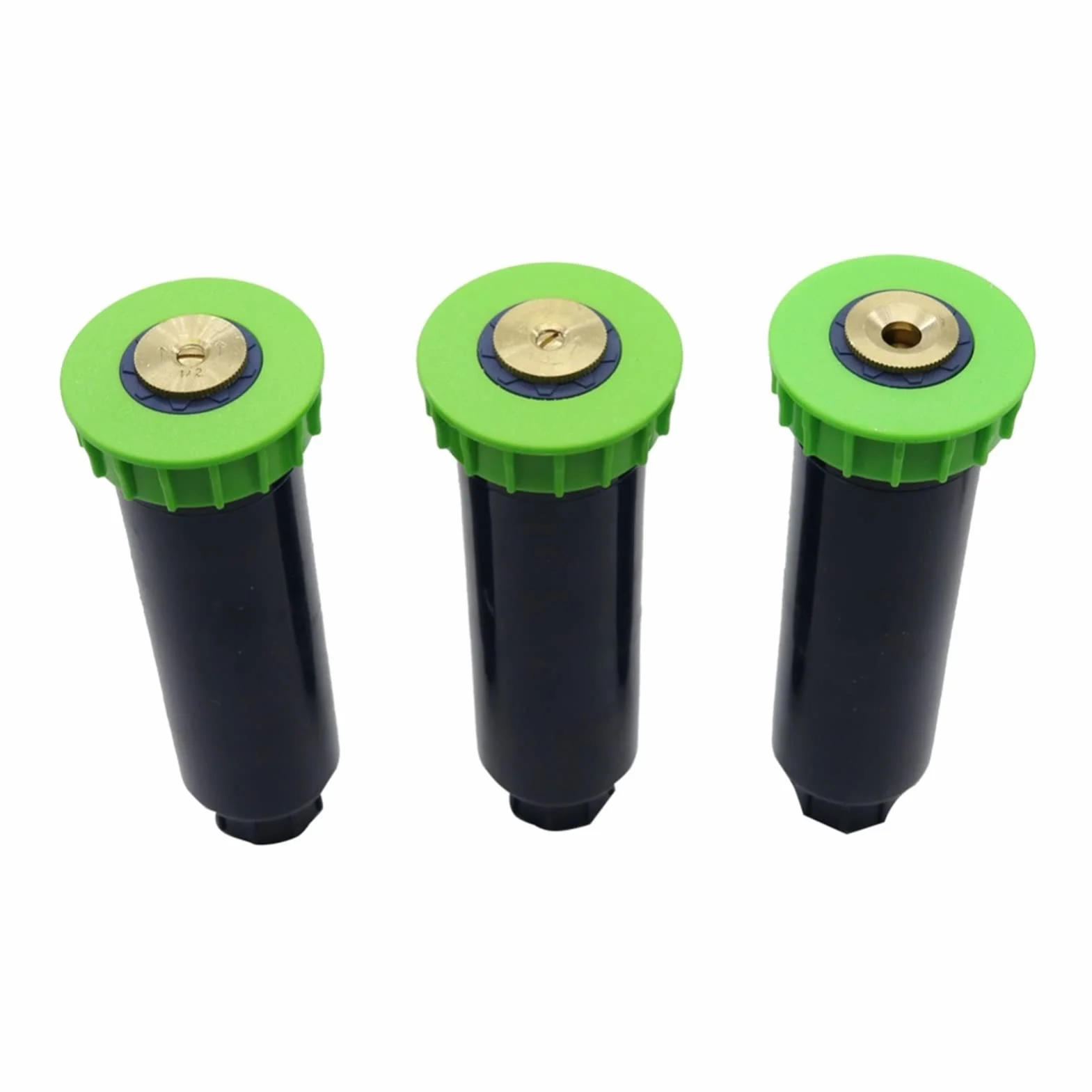 Set di 10 irrigatori pop-up con filettatura femmina da 1/2 pollici, per irrigazione del prato, angolo di rotazione di 90 gradi, strumenti per sistema di irrigazione da giardinaggio