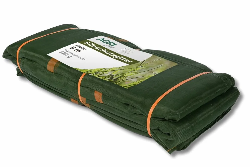 1 pezzo 5 x 6 m Silo griglia protezione uccelli rete rete di copertura silon rete rete di protezione silo rete di protezione silo rete verde rete di protezione rete silo copertura stabile 220 g