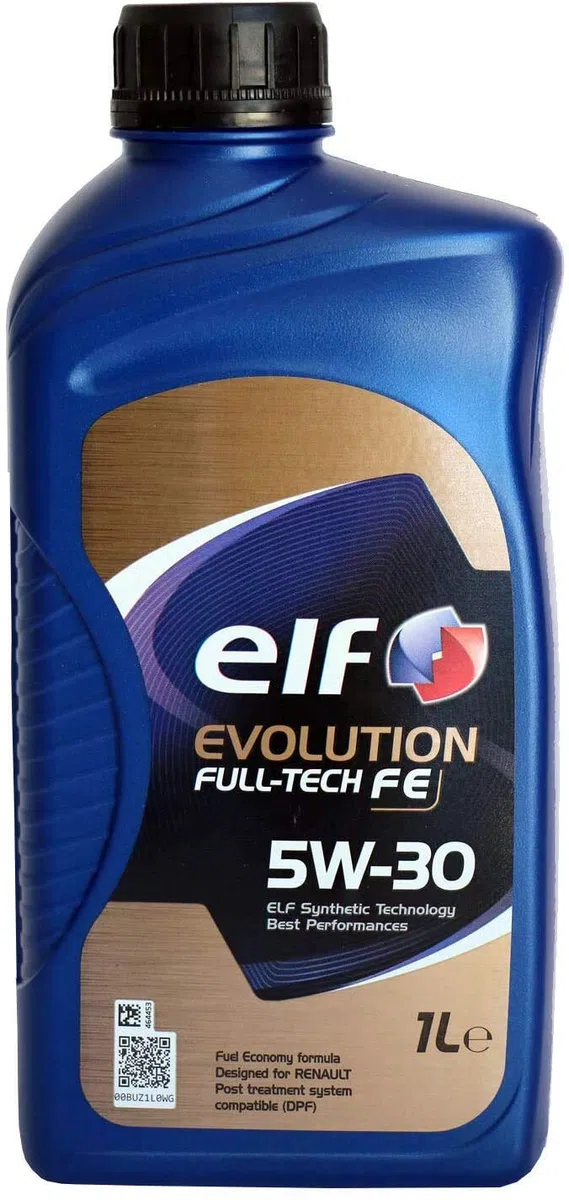 Olio motore Elf - Total 5W30 FULLTECH LT. 5