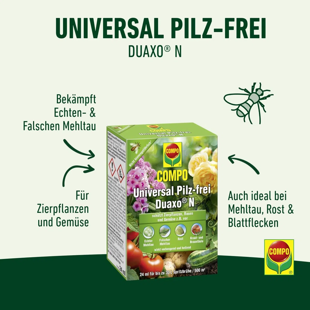 Compo Duaxo universale senza funghi 24 ml