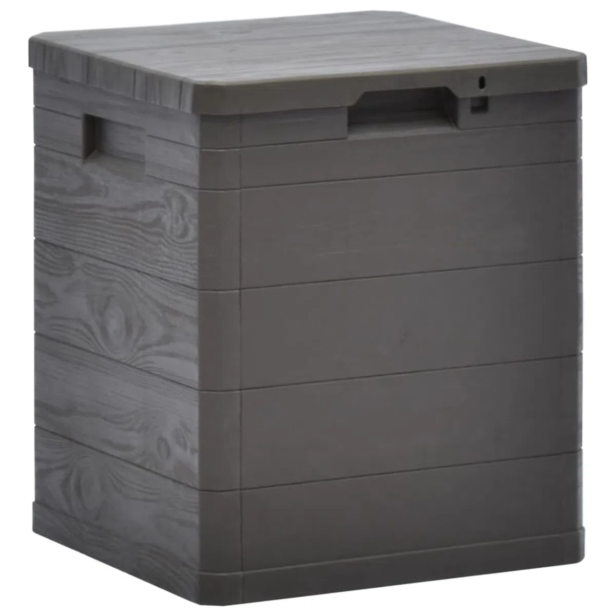 ARKEM Baule da Giardino Effetto Legno Organizer Box Giocattoli Multibox Impermeabile Esterni,Baule da Giardino 90 L Marrone