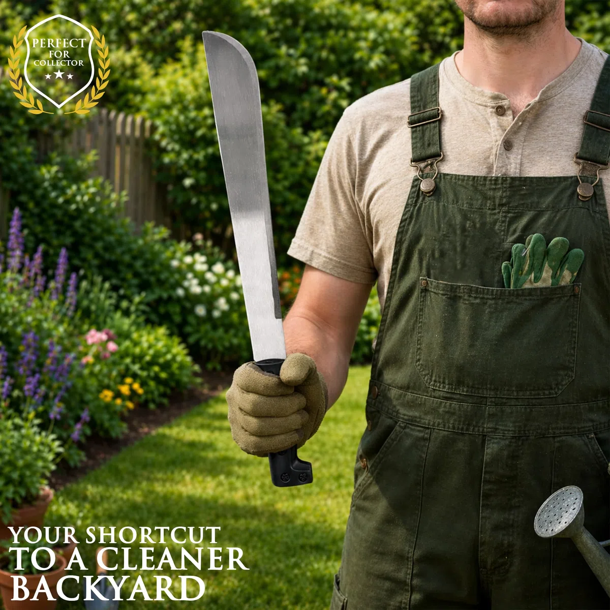 Machete da giardino per manutenzione del verde – utensile manuale per uso quotidiano