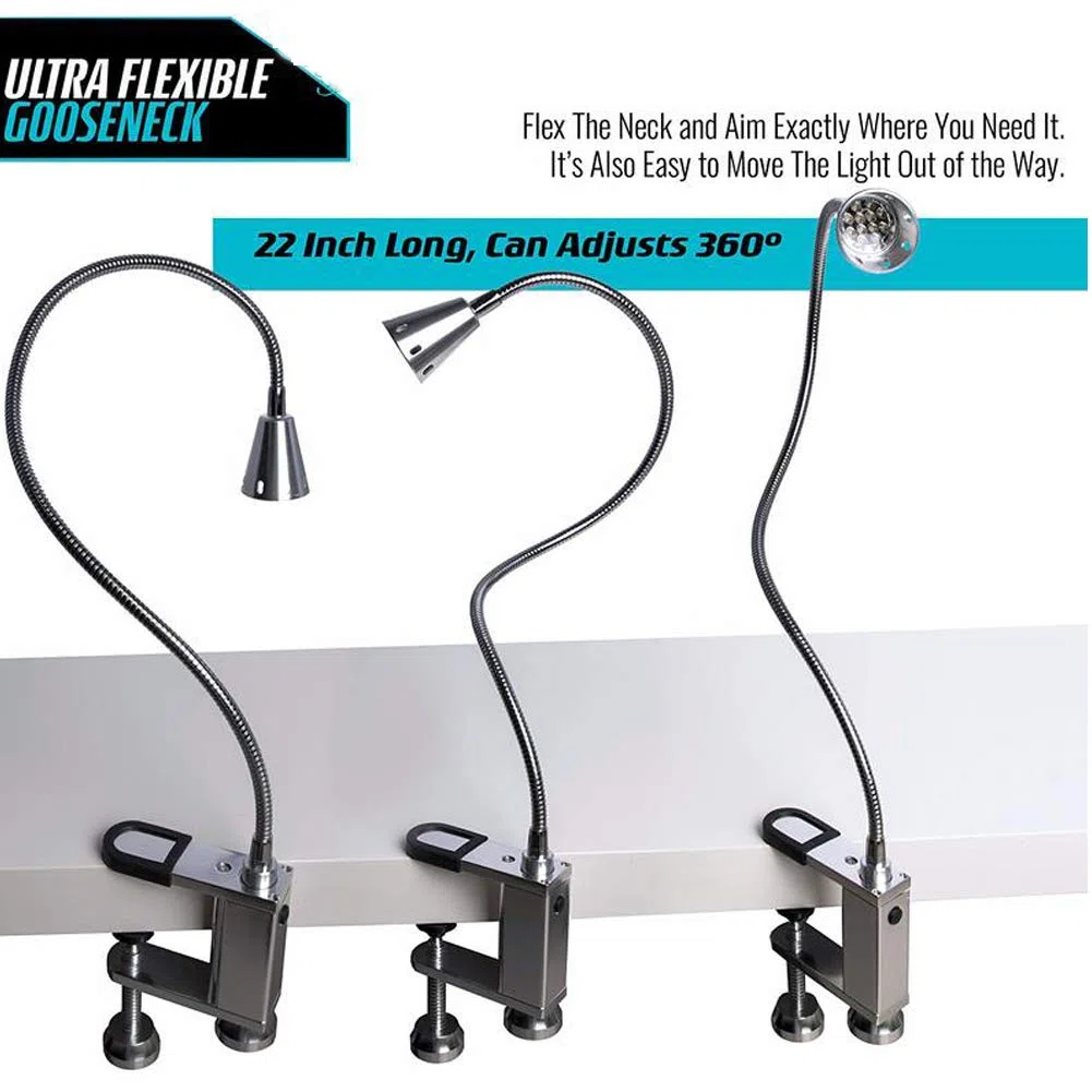 Luce per Barbecue con 12 Luci a LED, Magnetica a 360° Super Bright led per barbecue, lampada magnetica barbecue per Esterni, Grill, Torcia, Lampada da Lavoro, Officina, Attrezzi, Fissaggio a Vite