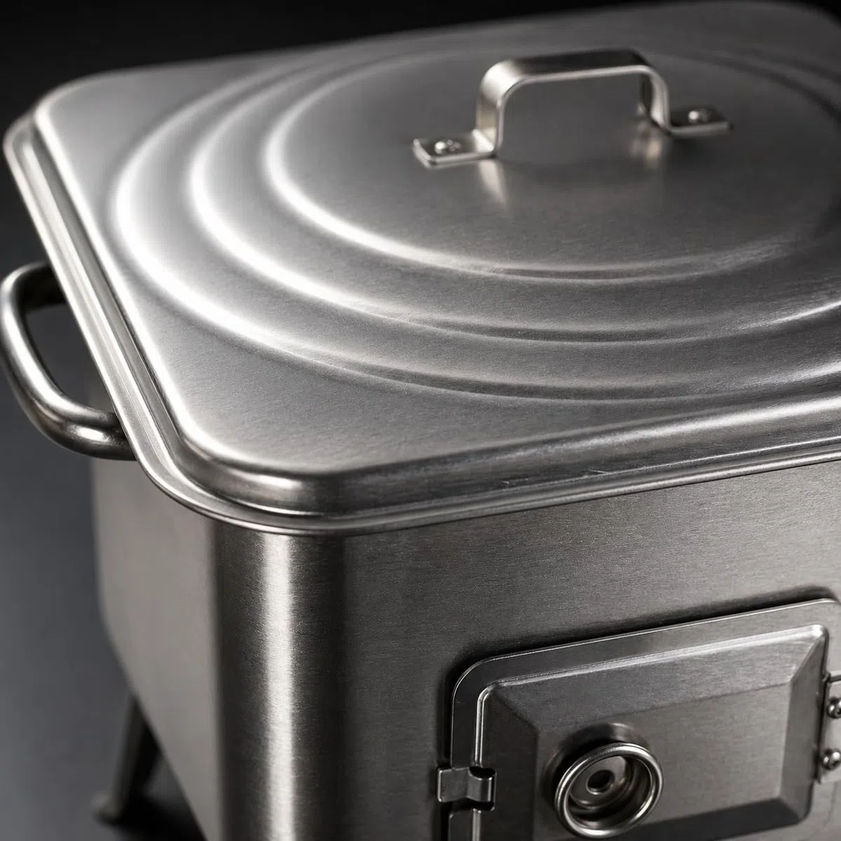 Barbecue a Carbonella Acciaio – Fornacella Piccola BBQ Portatile Griglia Brace per Giardino Terrazza Camping – Carbonella e Legna – Grigliata Famiglia Outdoor