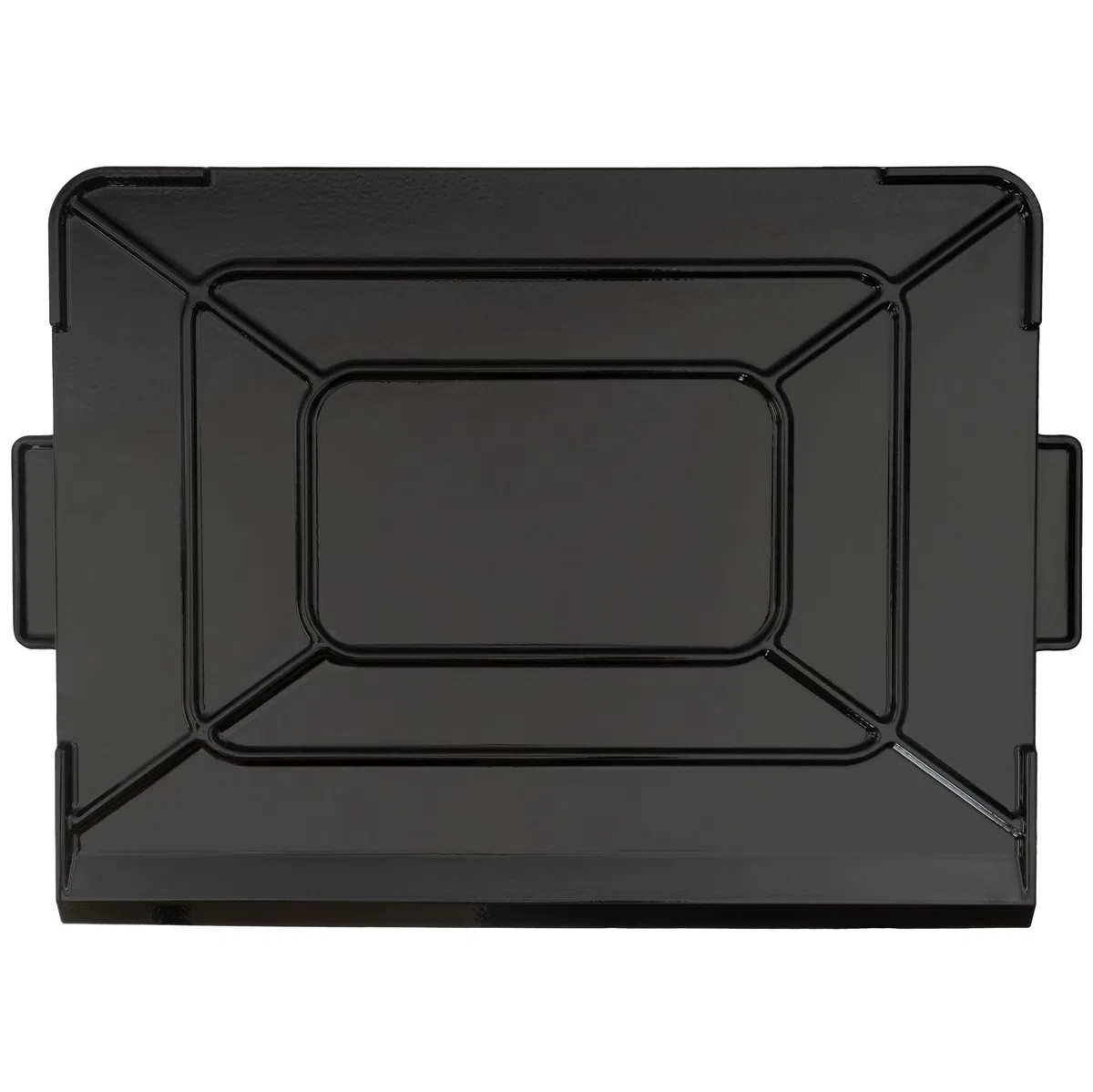 BBQ-Toro Piastra barbecue in ghisa smaltata | 59 x 41 cm | BBQ plancha | rettangolare, universale e solida | piastra per grigliare a carbonella e a gas, accessori per barbecue, padella per grigliare