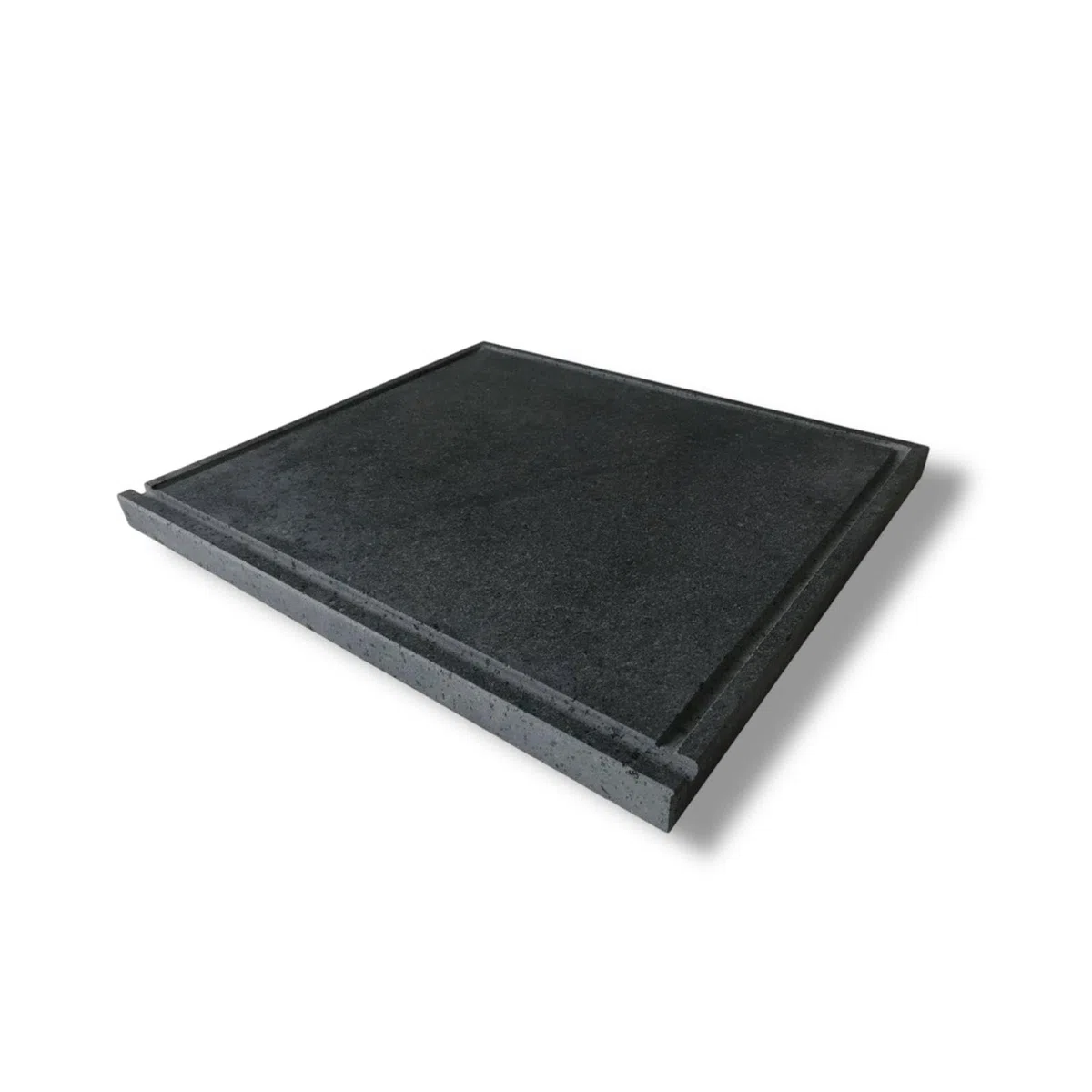 PIASTRA IN PIETRA LAVICA - REFRATTARIA DELL'ETNA PER FORMO ELETTRICO GAS BARBECUE, BISTECCHIERA PER PIZZA E CARNE - VARIE MISURE SPESSORE CM02 Pietra lavica per barbecue (40 x 20 cm 02)