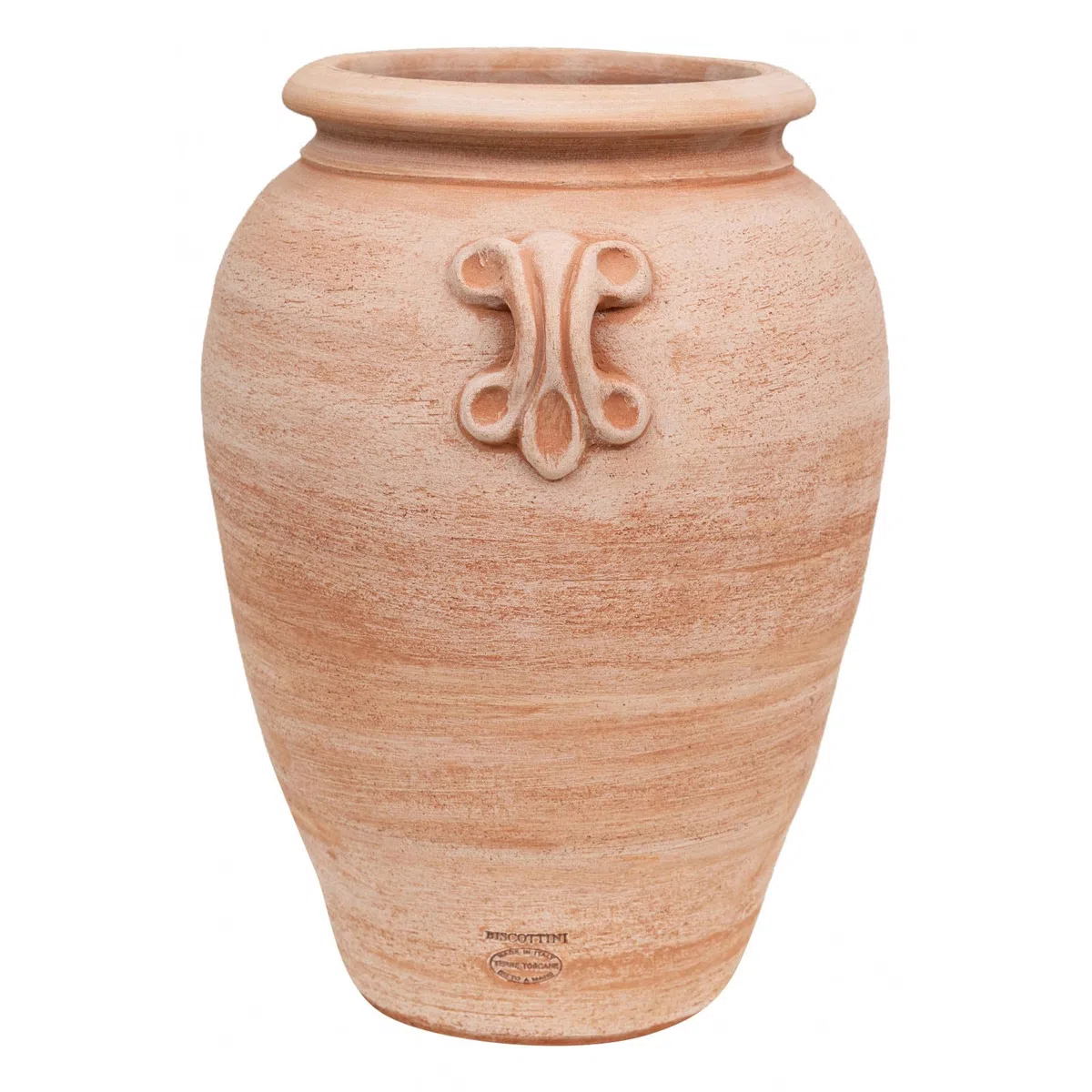 Biscottini Vaso Terracotta Toscana L36xPR34xH46 cm - Vasi Terracotta - Anfore da Giardino