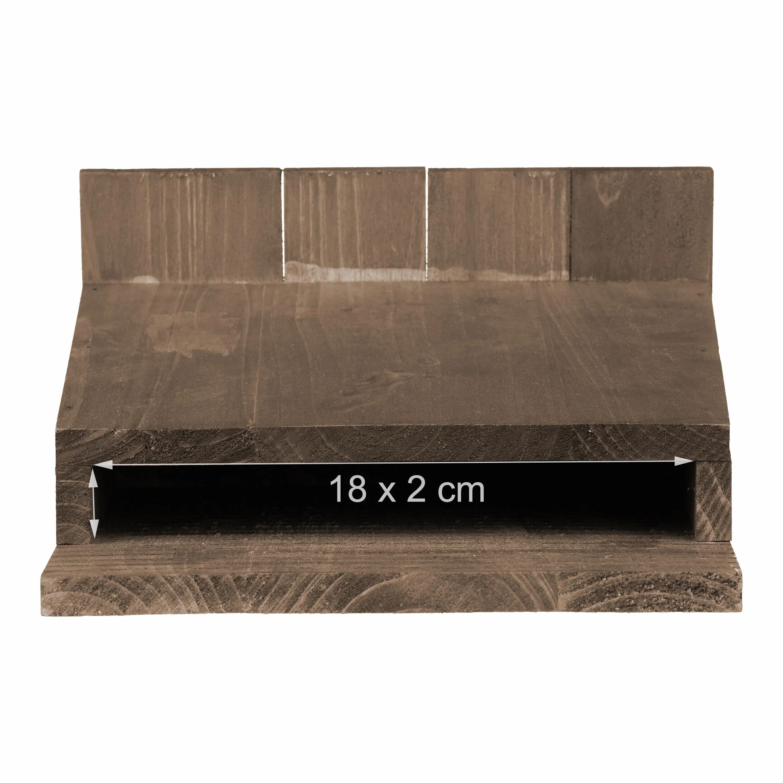 Relaxdays Casette per Pipistrelli Set 2 Poggioli in Legno Marrone 34x22.5x12.5 cm