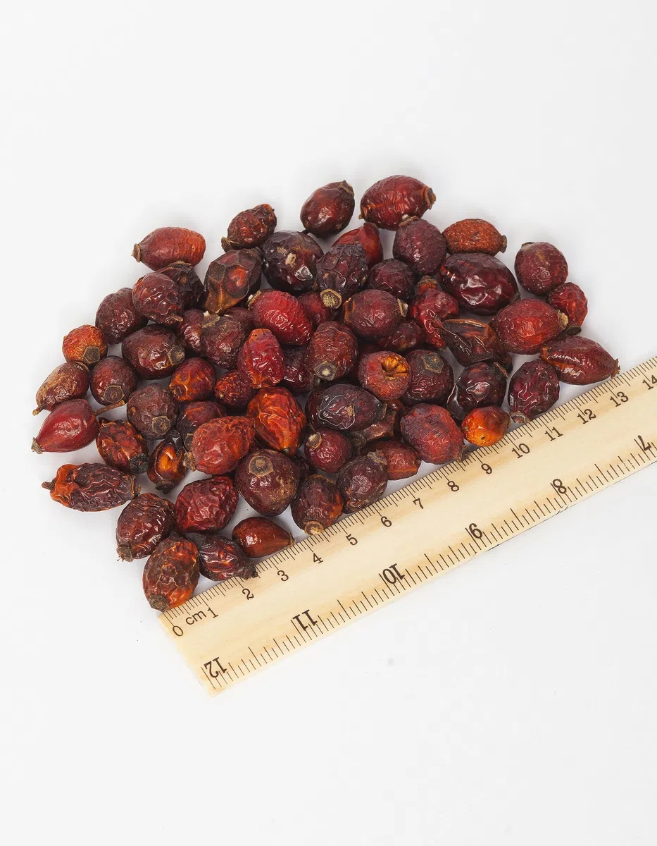 Rosa Canina Intera 2kg, Rosae Pseudo - Fructus, 100% Rosa Canina Naturale, Effetto Ringiovanente, Fonte di Vitamina C