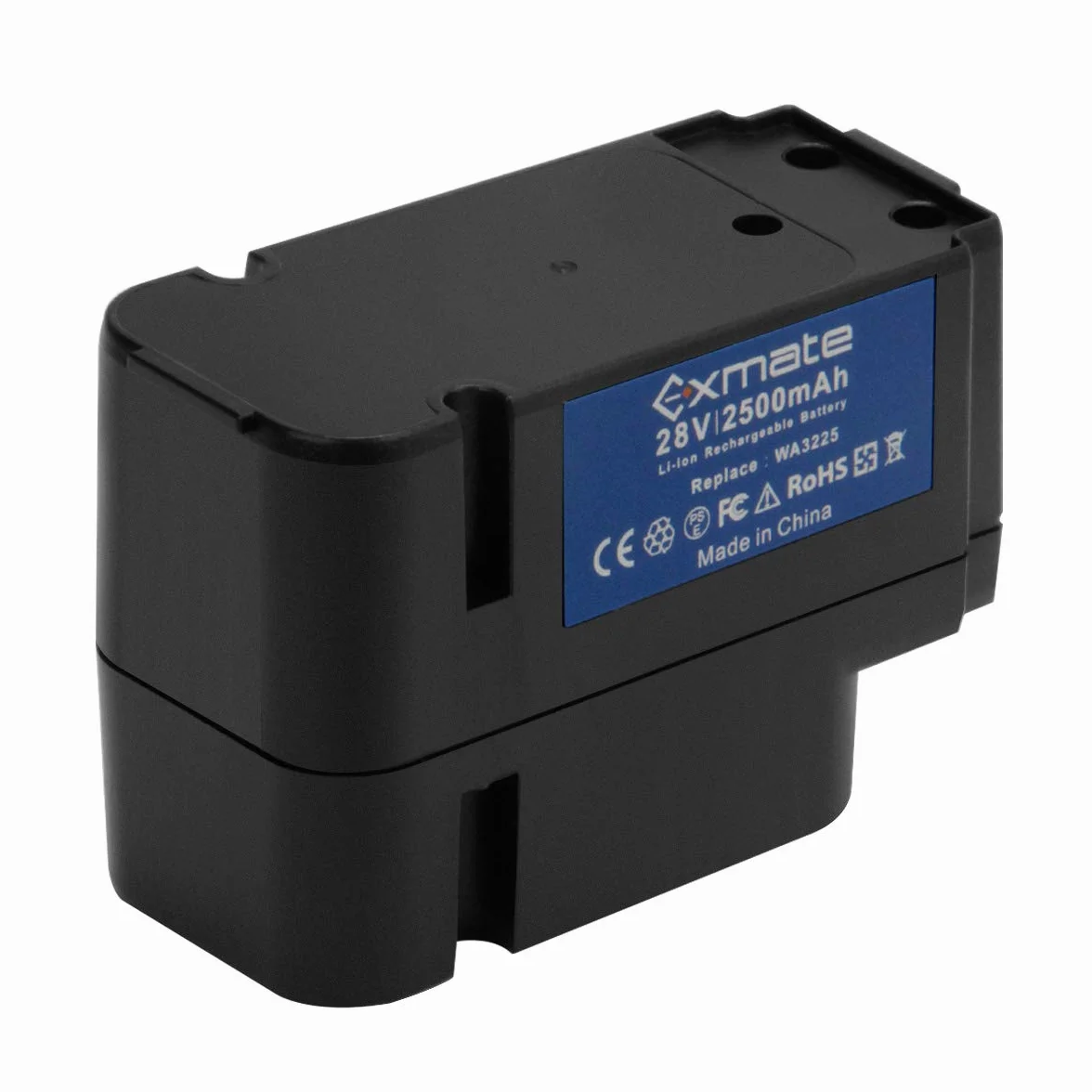 Exmate 28V 2.5Ah Batteria per Robot Prato Landroid M800 WG790E.1 Sostituisce WA3225 WA3565
