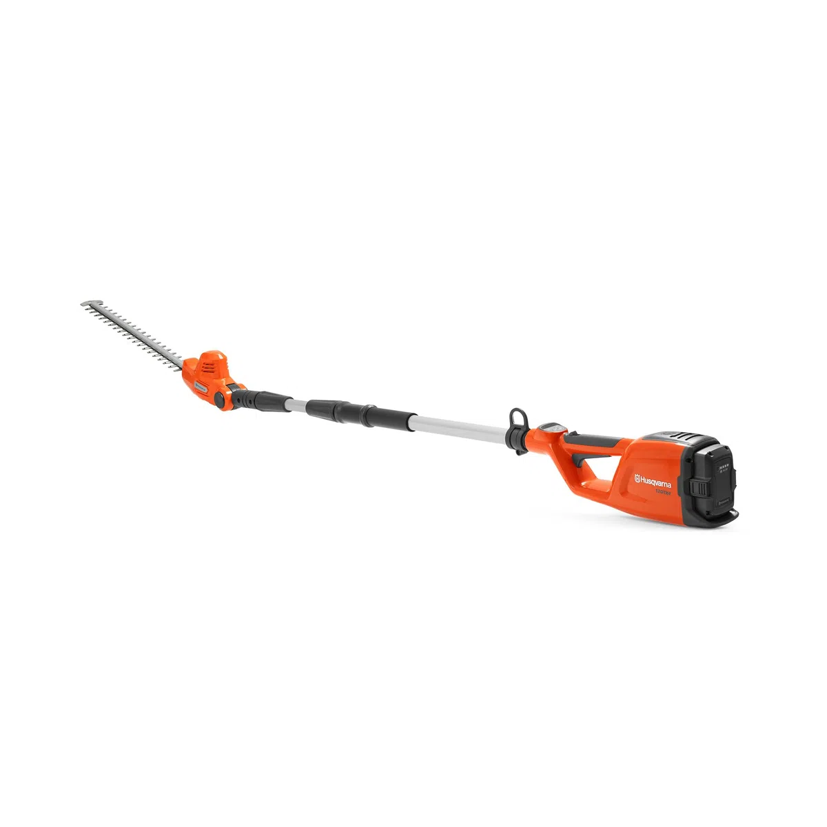 Tagliasiepe a batteria Husqvarna 120iTK4-H con asta telescopica fino a 4mt, prestazioni eccezionali, taglio regolabile, batteria e caricabatteria inclusi