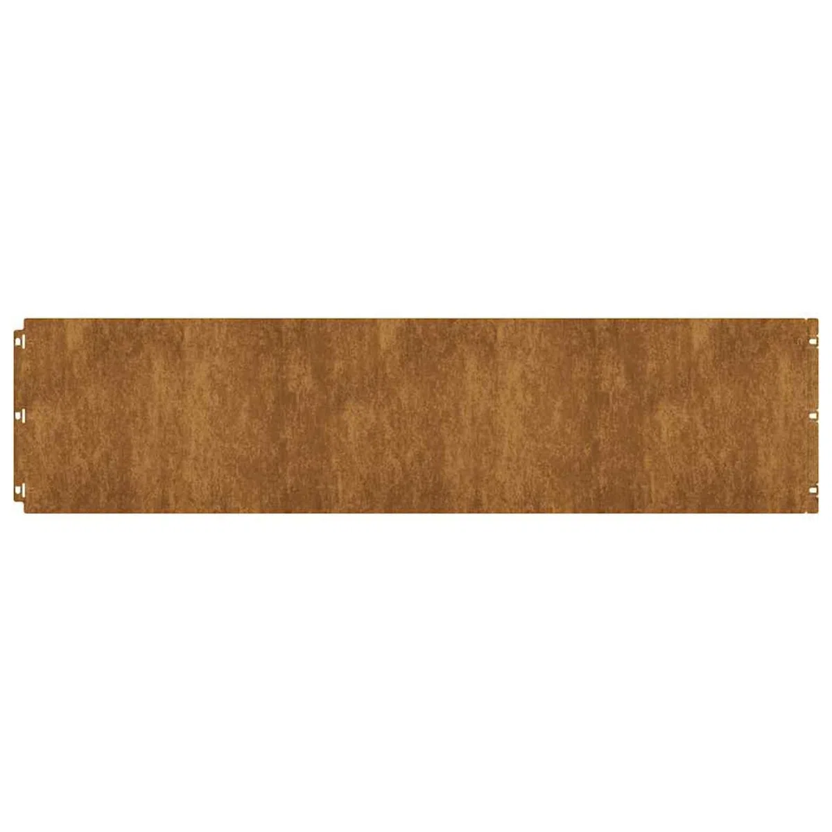 Gecheer Bordure per Prato, Flessibili 25 x 103 cm in Acciaio Corten con Sistema di Connessione Rapida per Giardini Aiuole Vialetti e Cortili