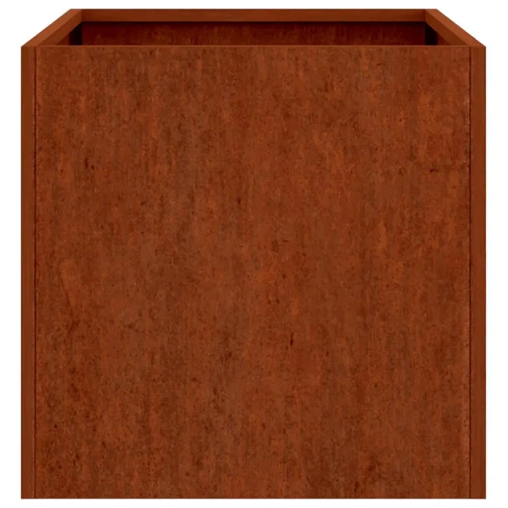 Generico Fioriera 62x30x29 cm Acciaio Corten,Prato e giardino,Giardinaggio,Vasi e fioriere-821556
