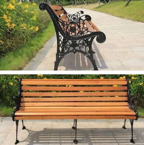 Doghe di ricambio per panca da giardino, doghe in legno con kit di fissaggio (bulloni, dadi, rondelle), facile da installare per la riparazione e l'aggiornamento della pelliccia all'aperto